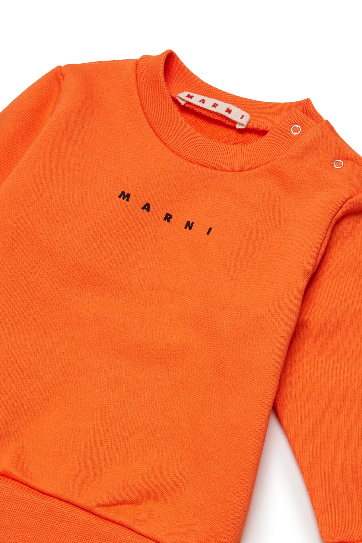Felpa girocollo con logo Marni