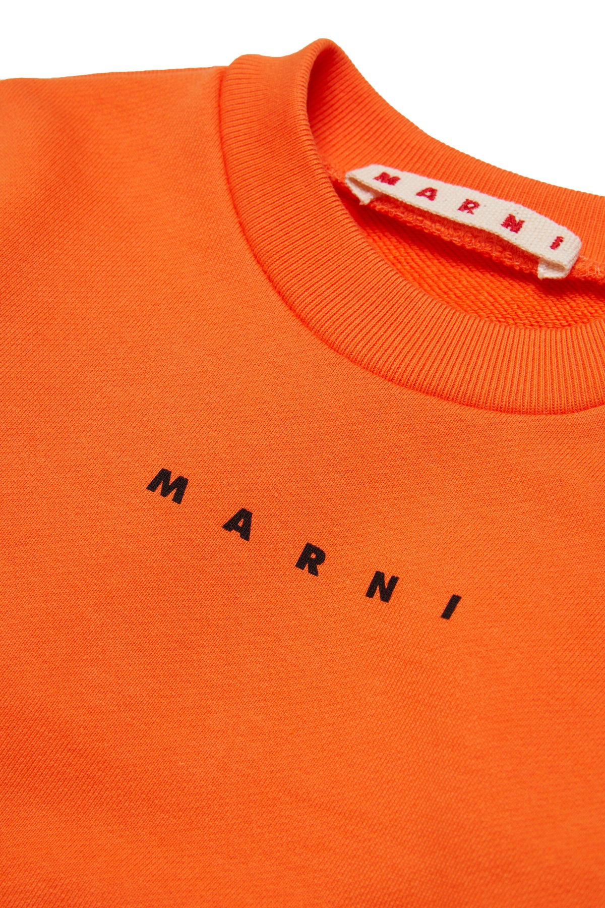 Felpa girocollo con logo Marni