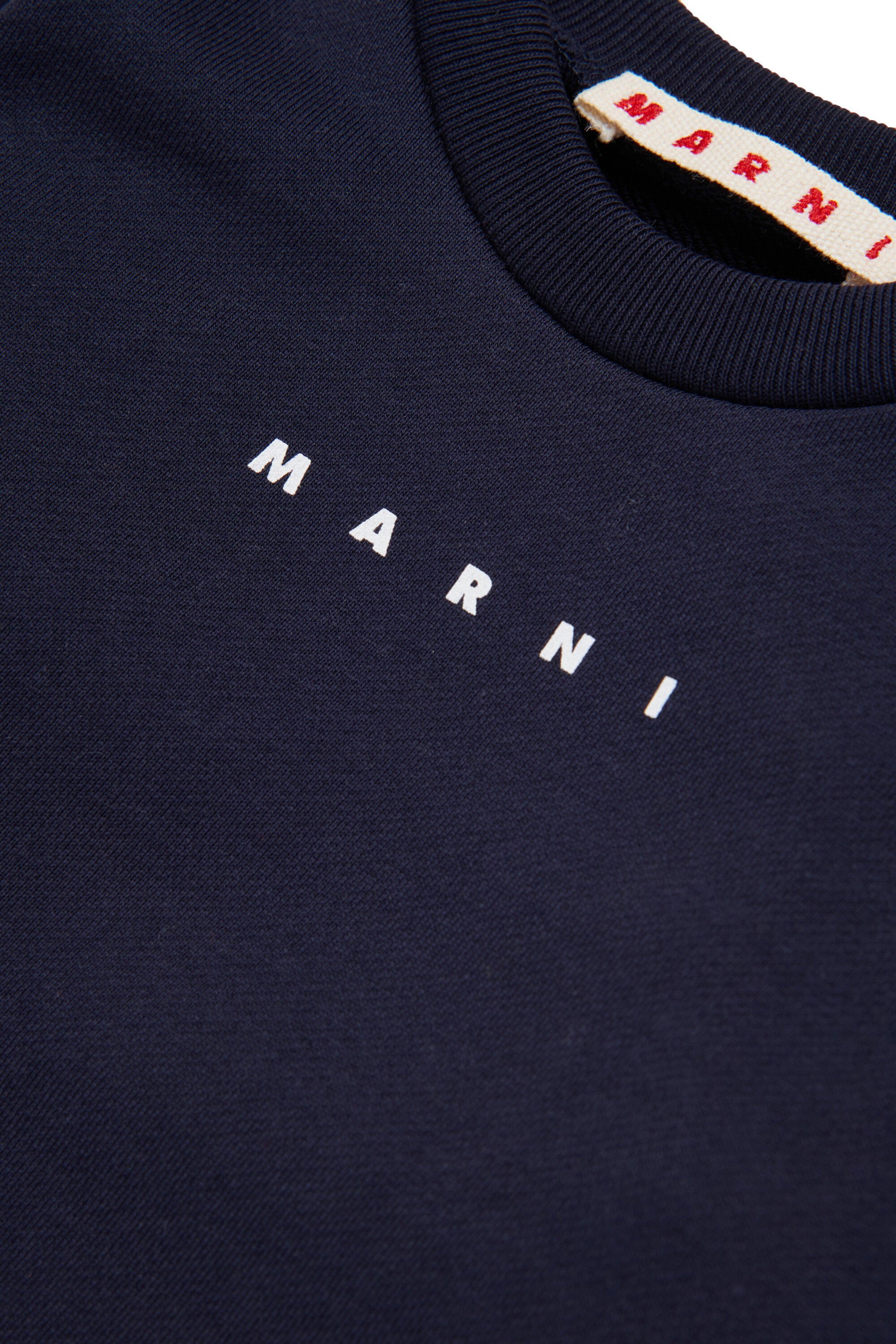 Marni Logo-Sweatshirt mit Rundhalsausschnitt