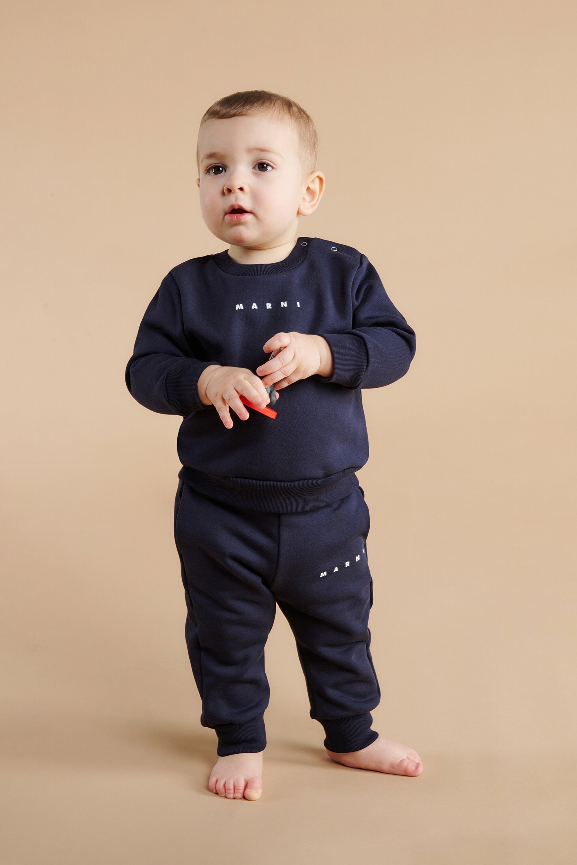 Marni Logo-Sweatshirt mit Rundhalsausschnitt