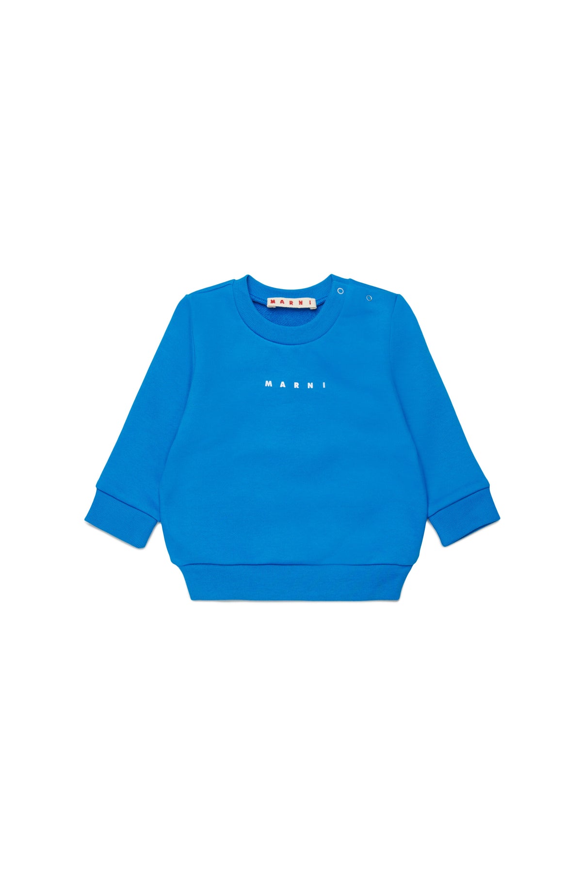 Felpa girocollo con logo Marni