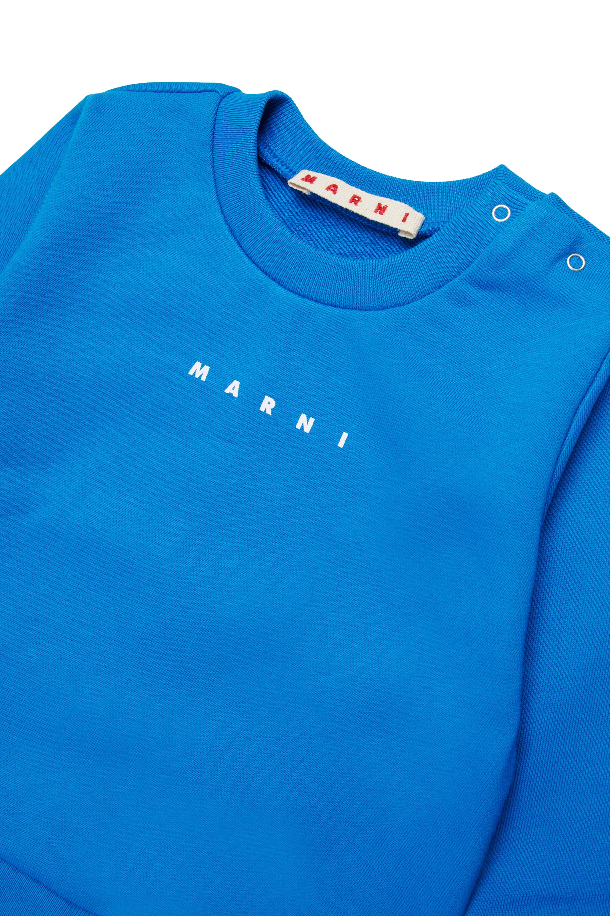 Felpa girocollo con logo Marni