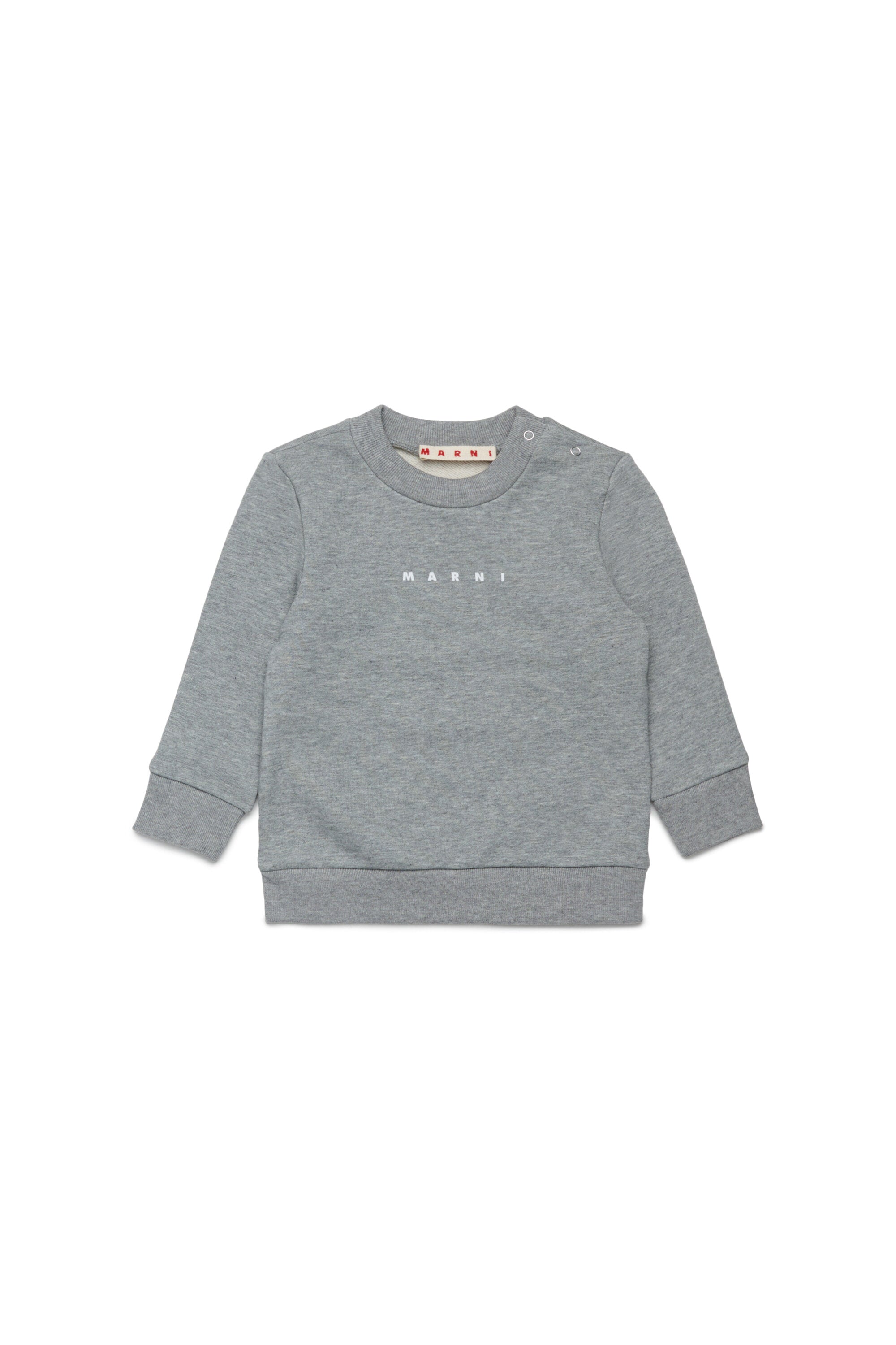 Sweat-shirt à col ras du cou avec logo Marni