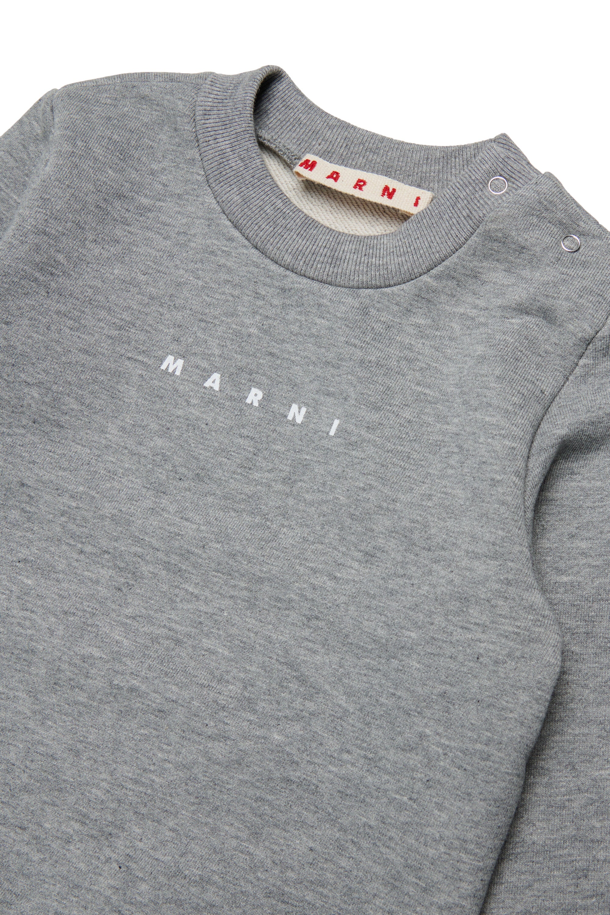 Sweat-shirt à col ras du cou avec logo Marni