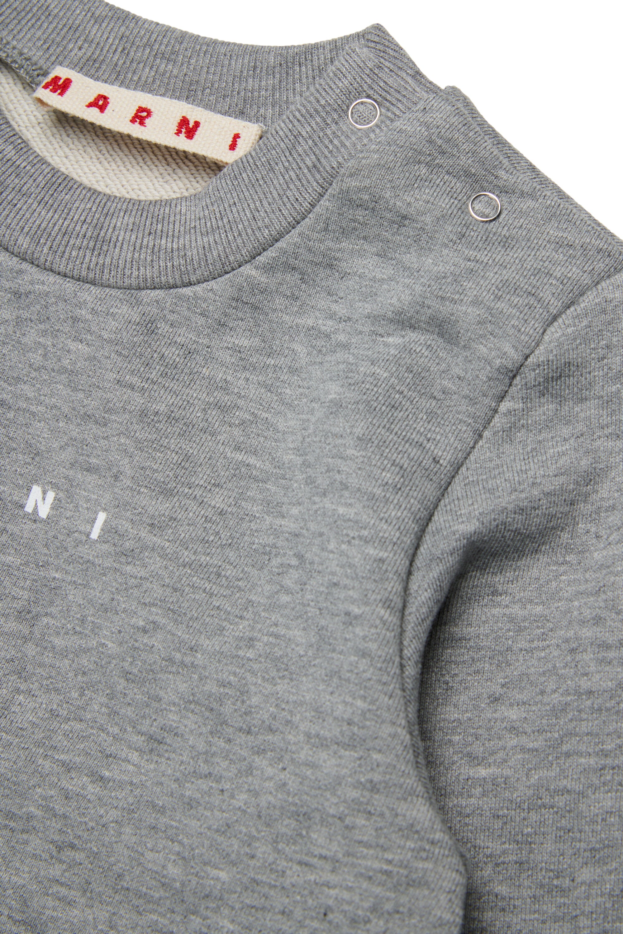 Sweat-shirt à col ras du cou avec logo Marni