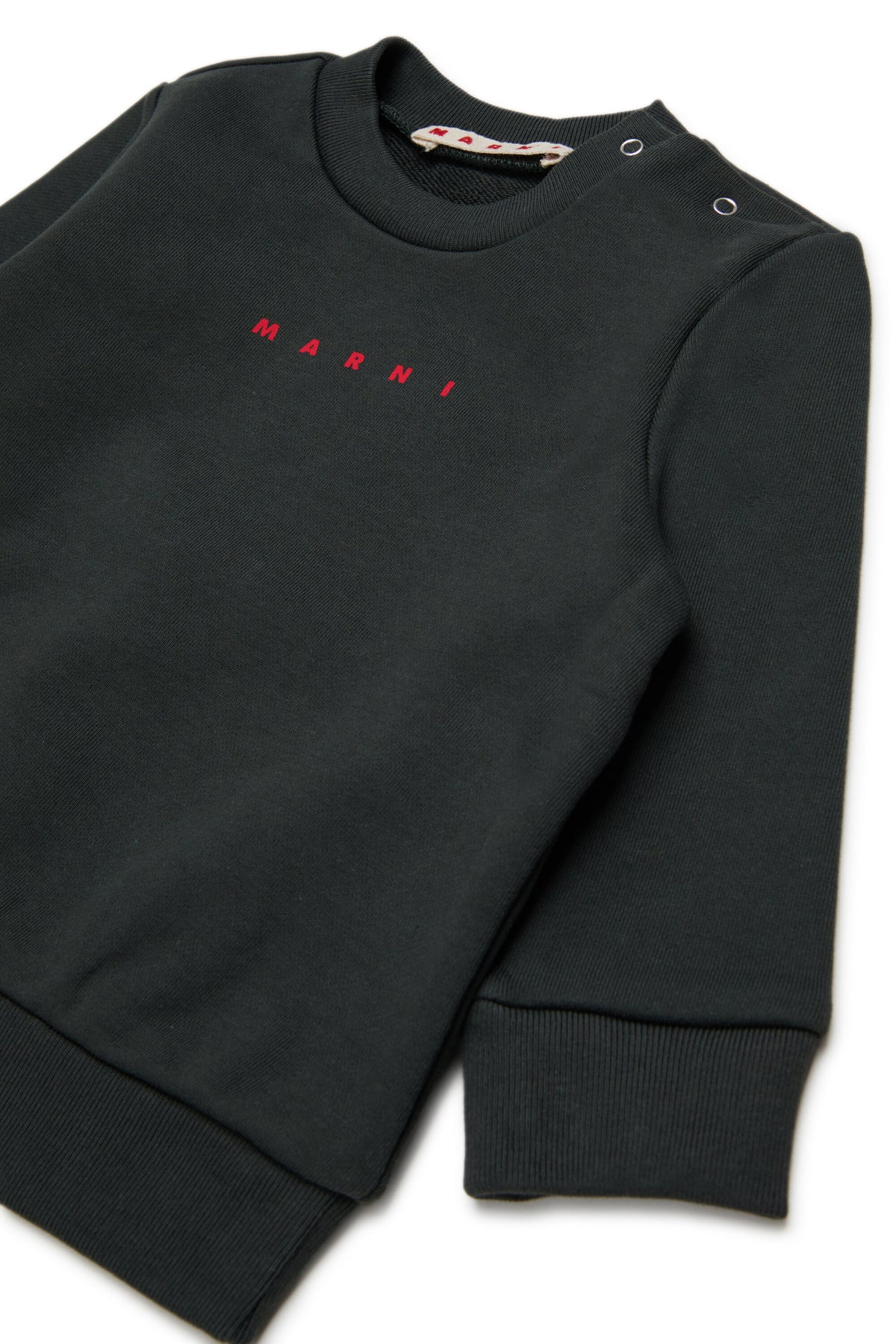 Felpa girocollo con logo Marni