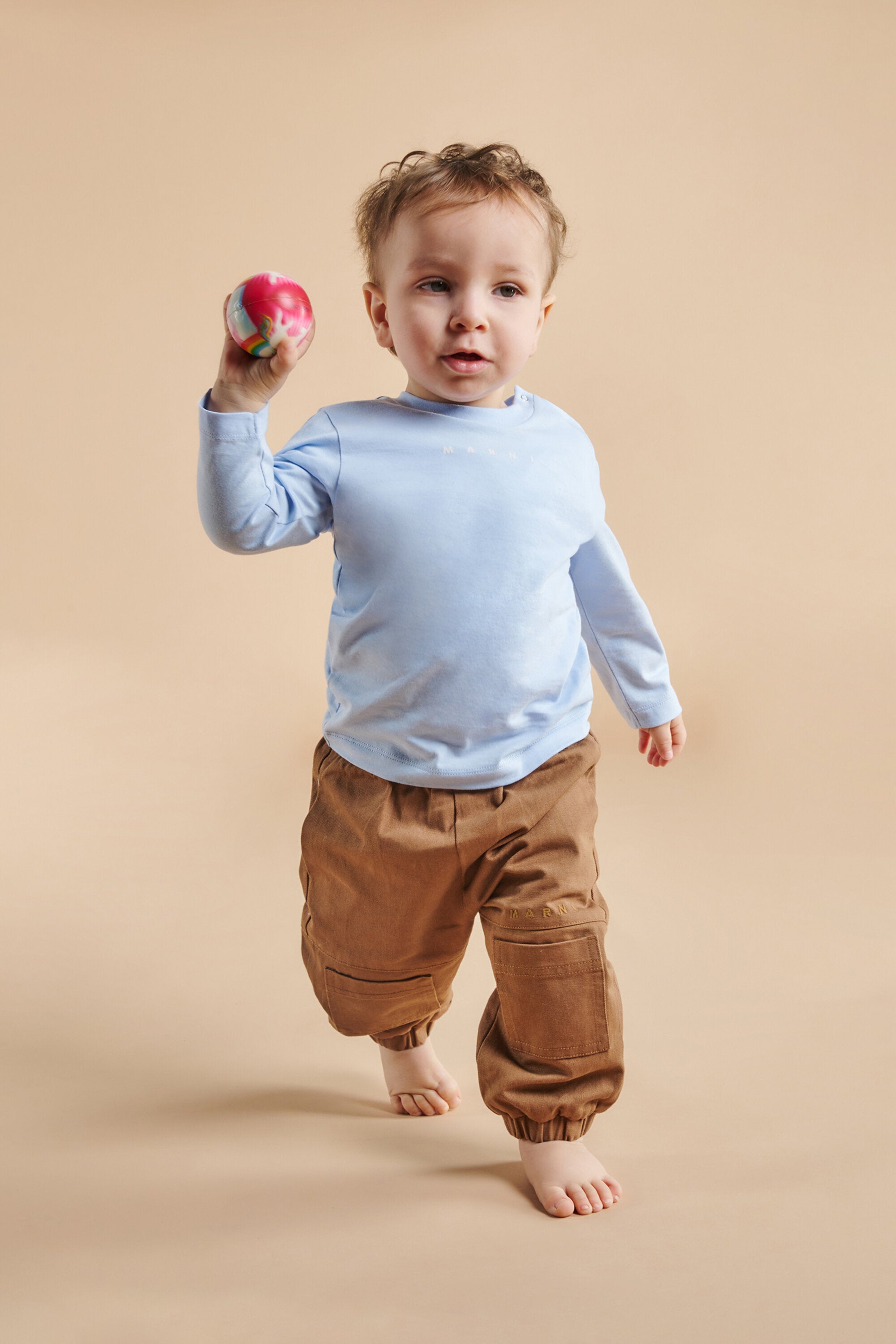 Pantalon en gabardine avec poches