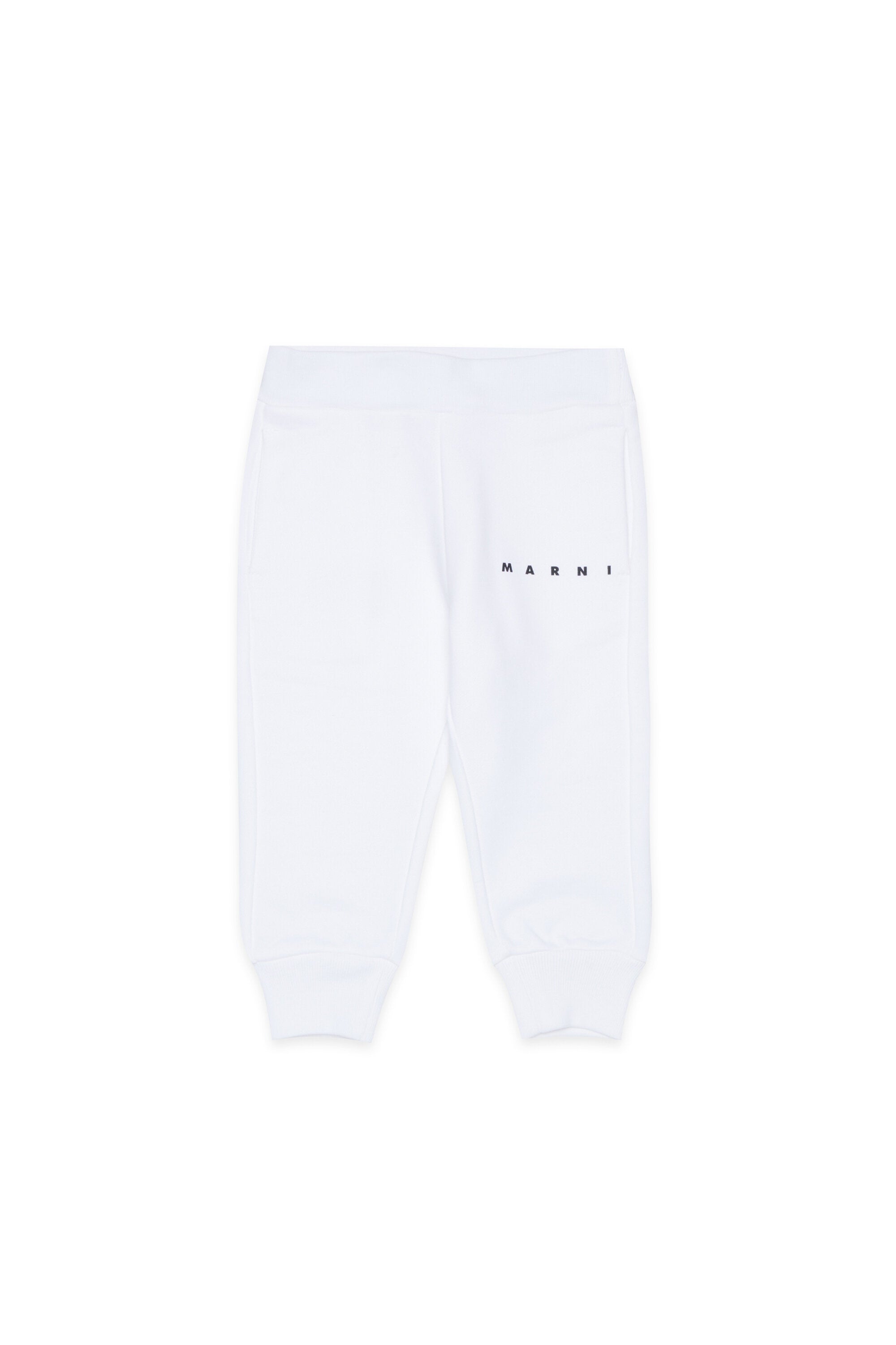 Jogginghose aus Fleece mit Logo