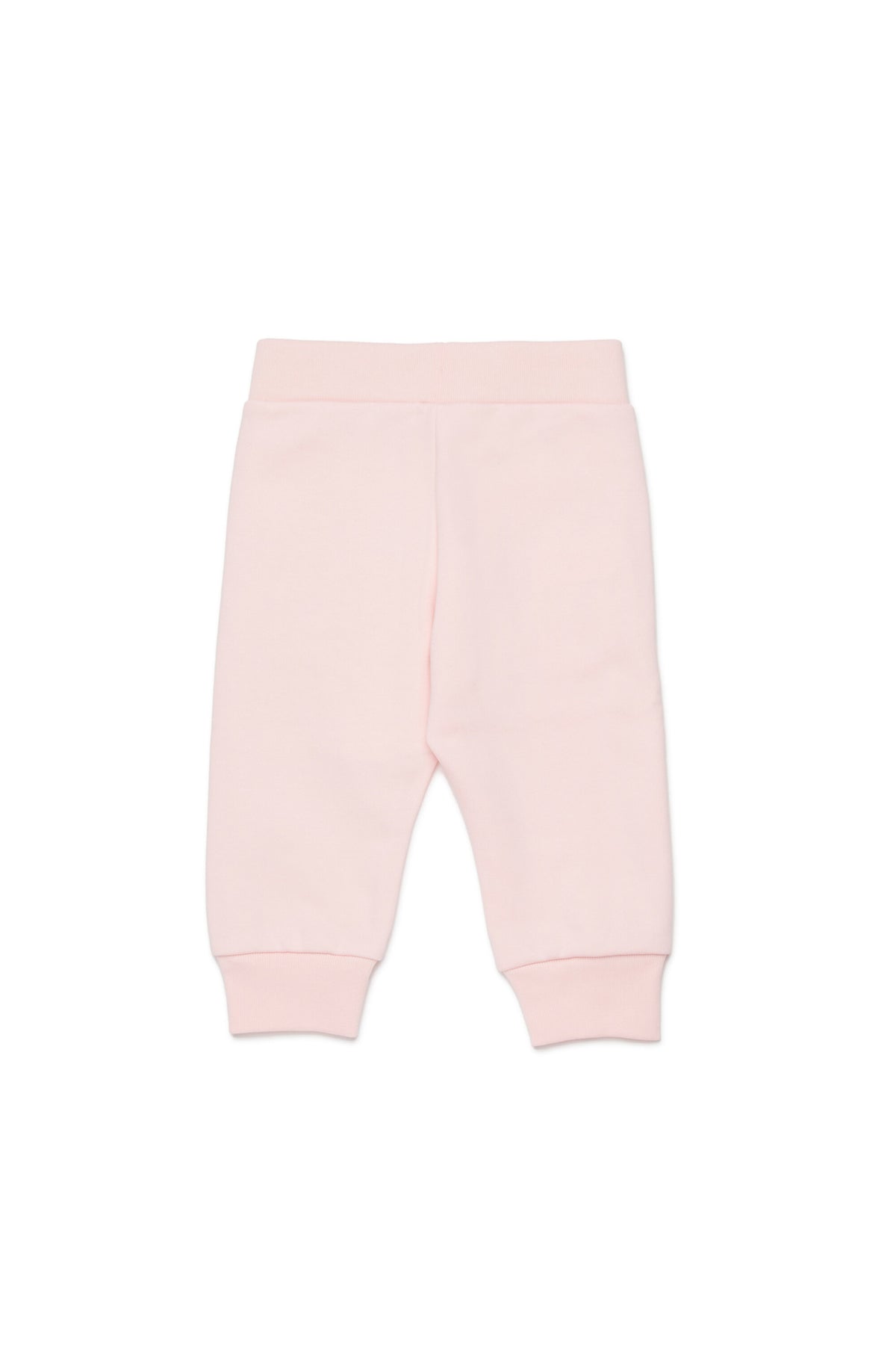 Fleece jogger pants with logo