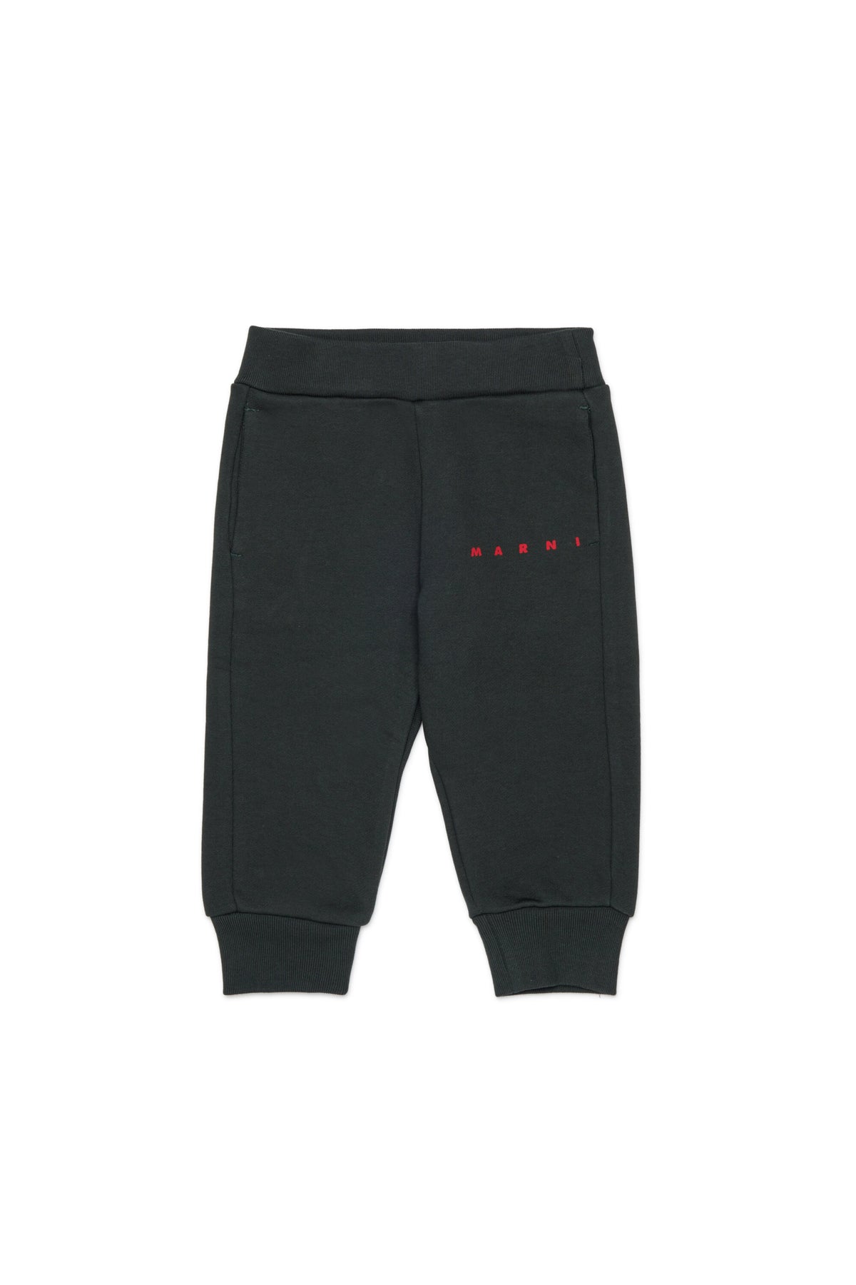 Pantaloni jogger in felpa con logo