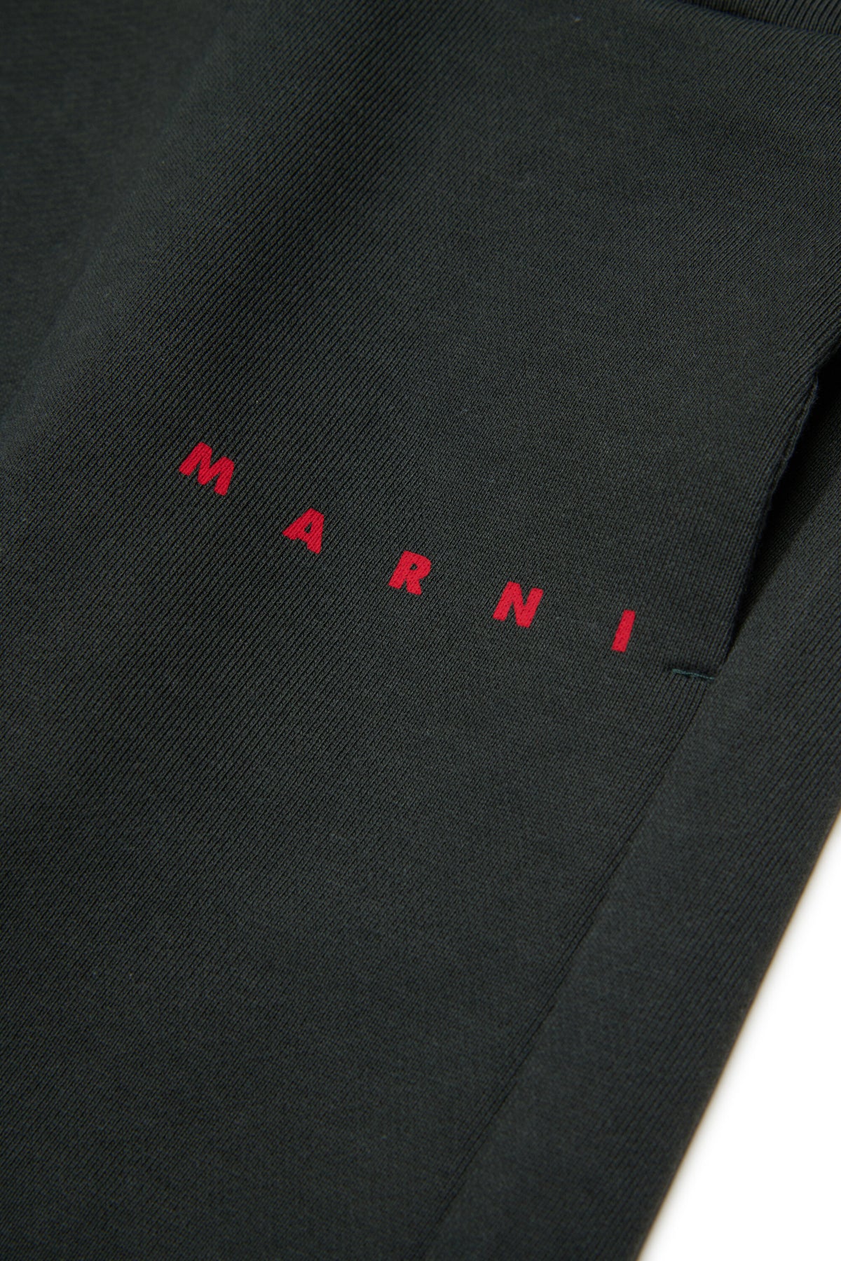 Pantaloni jogger in felpa con logo