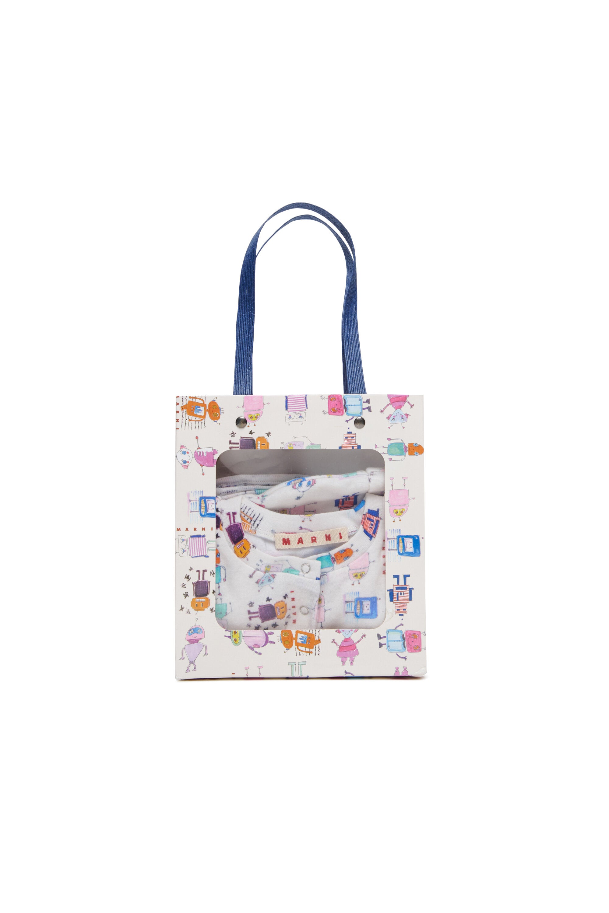 Set nascita in cotone allover Galaxy