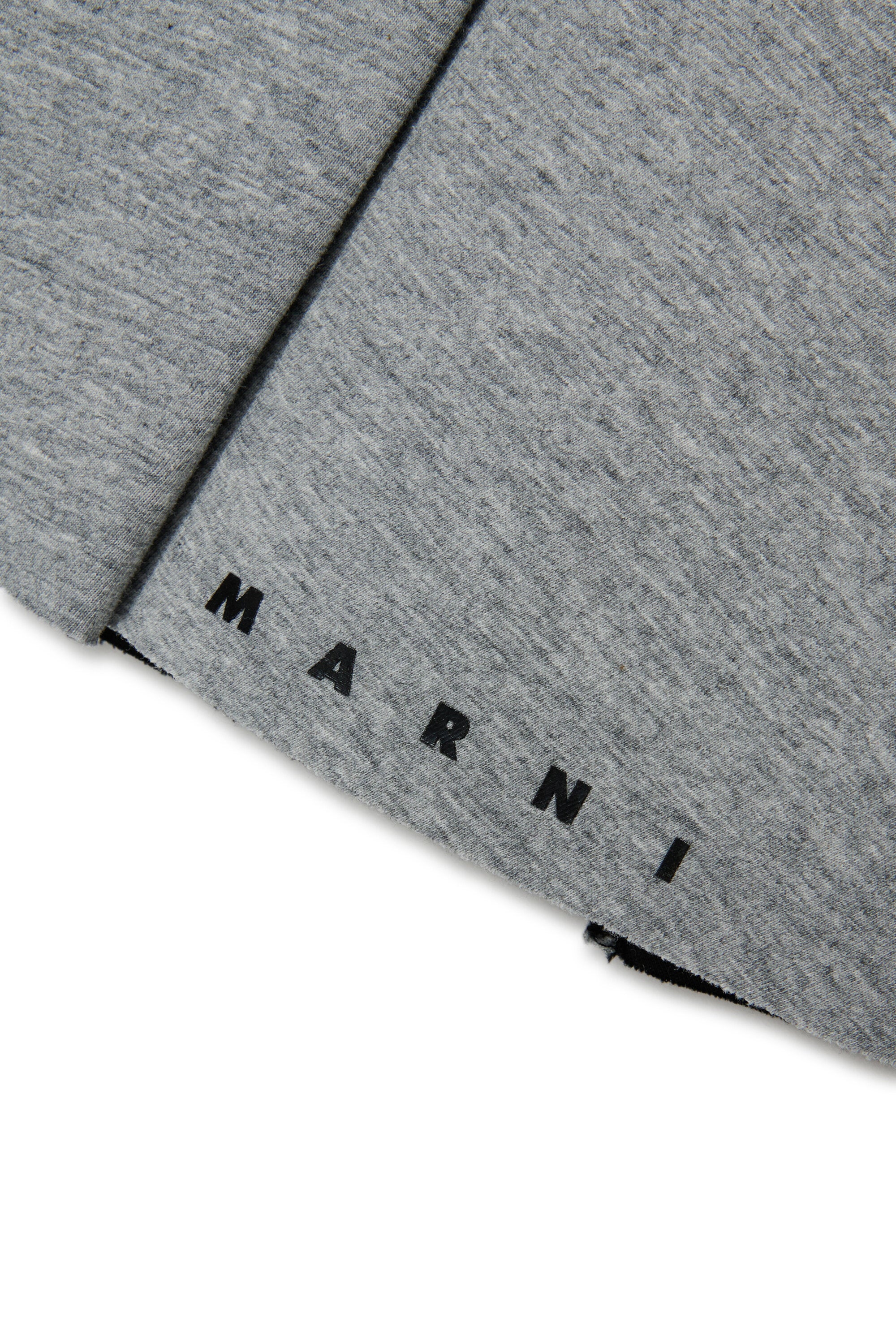 Minigonna in neoprene a balze