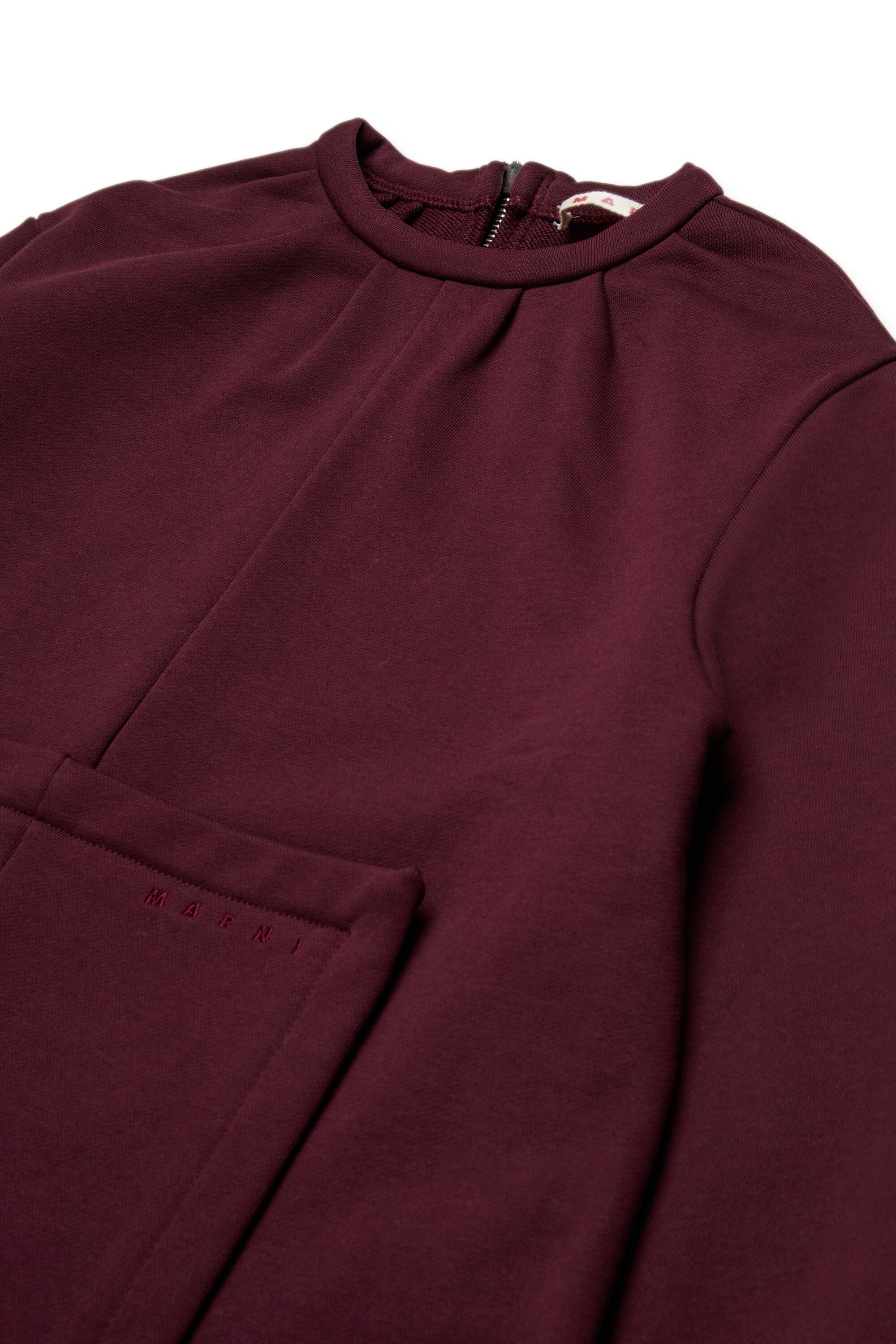 Sweatshirt mit Rundhalsausschnitt und aufgesetzten Taschen