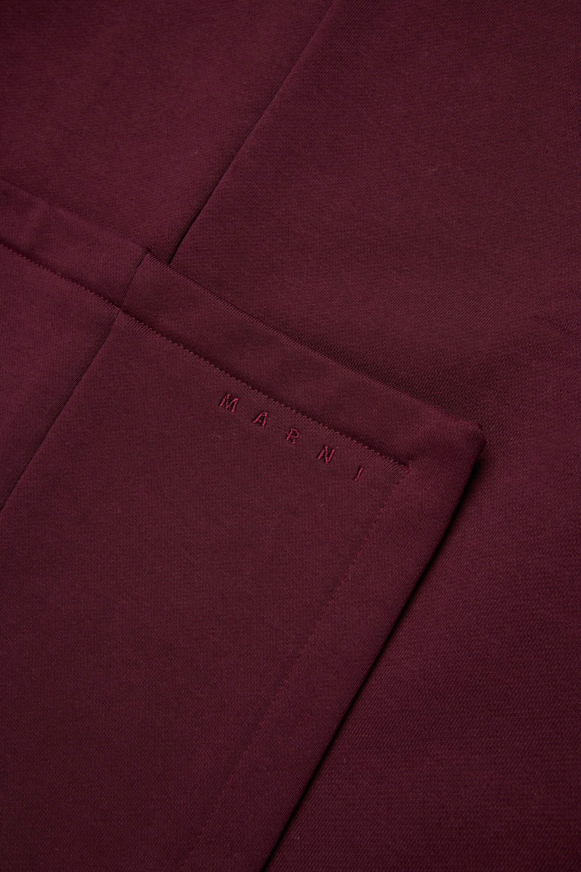 Crew-neck sweatshirt with patch pockets