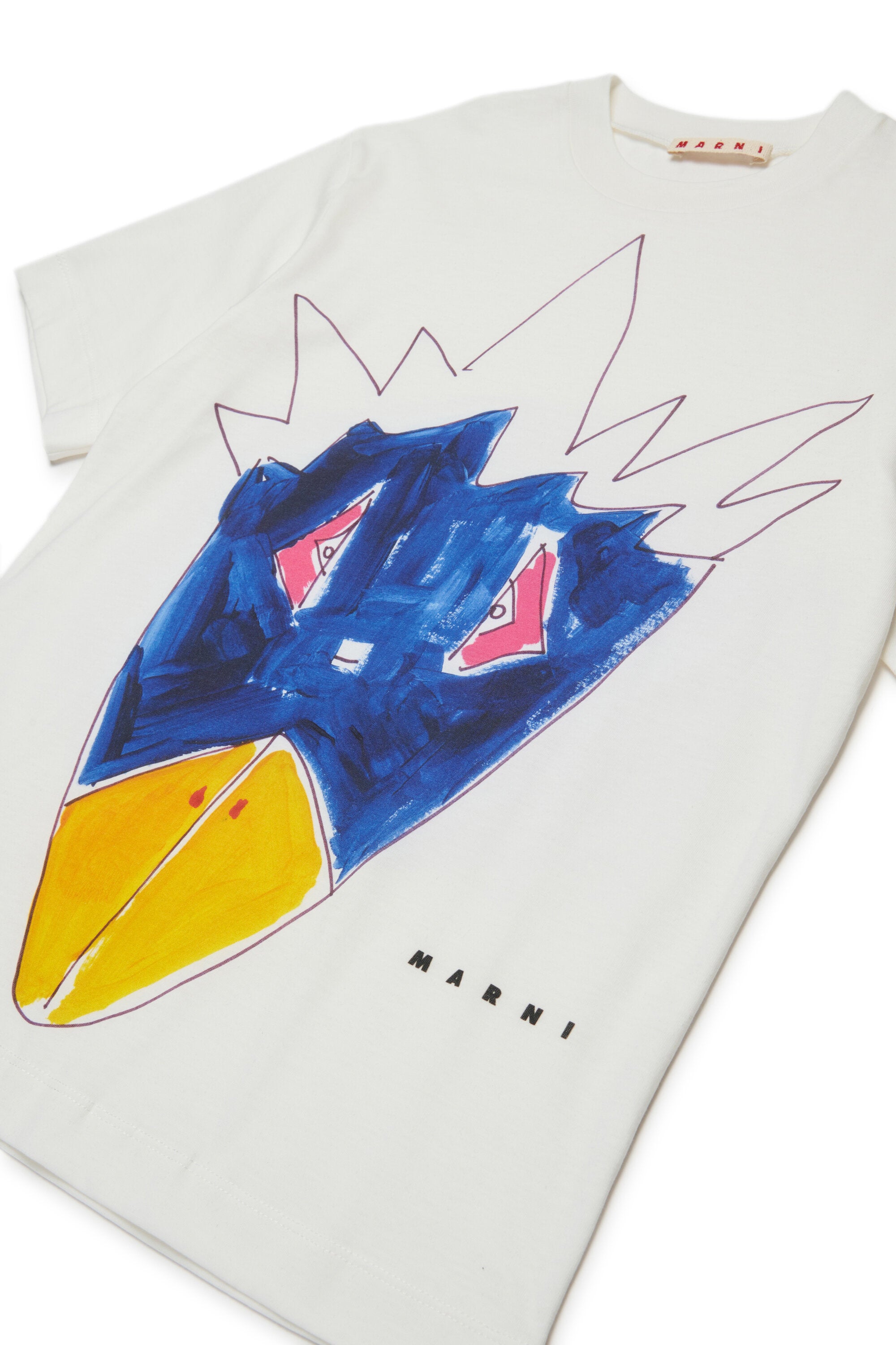 T-shirt in jersey con grafica Jungle