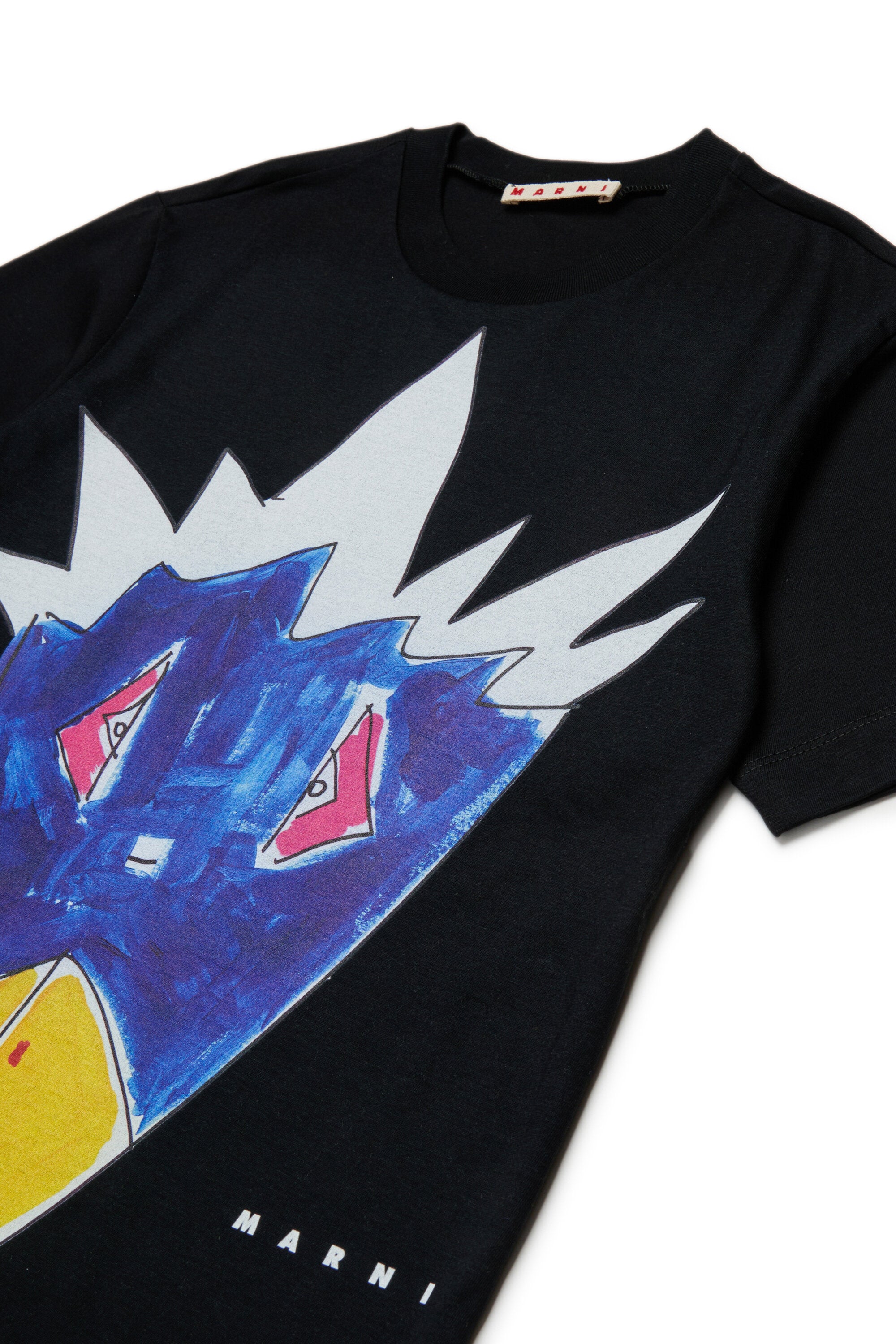 T-shirt in jersey con grafica Jungle