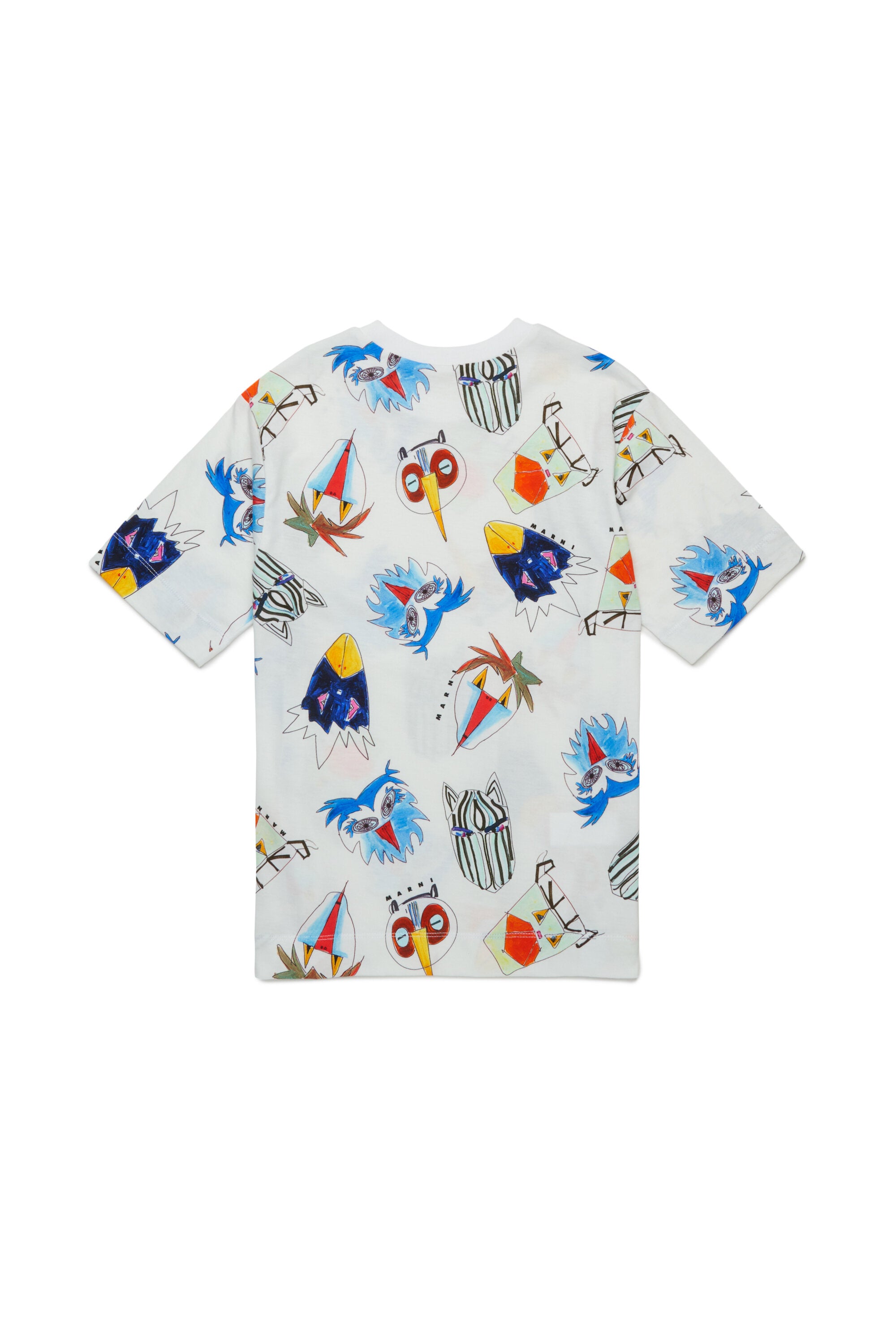 Jungle allover graphic jersey T-shirt