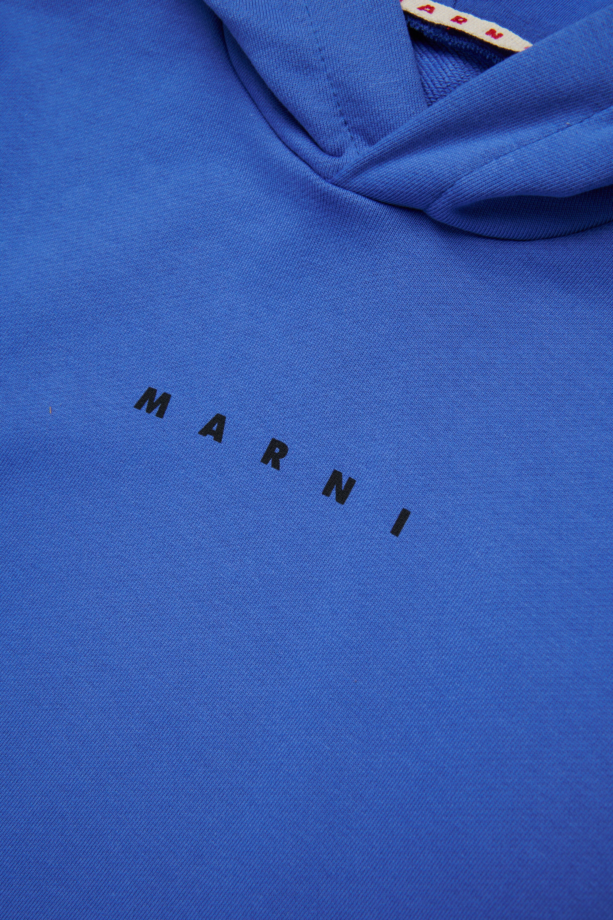 Marni Logo-Sweatshirt mit Kapuze