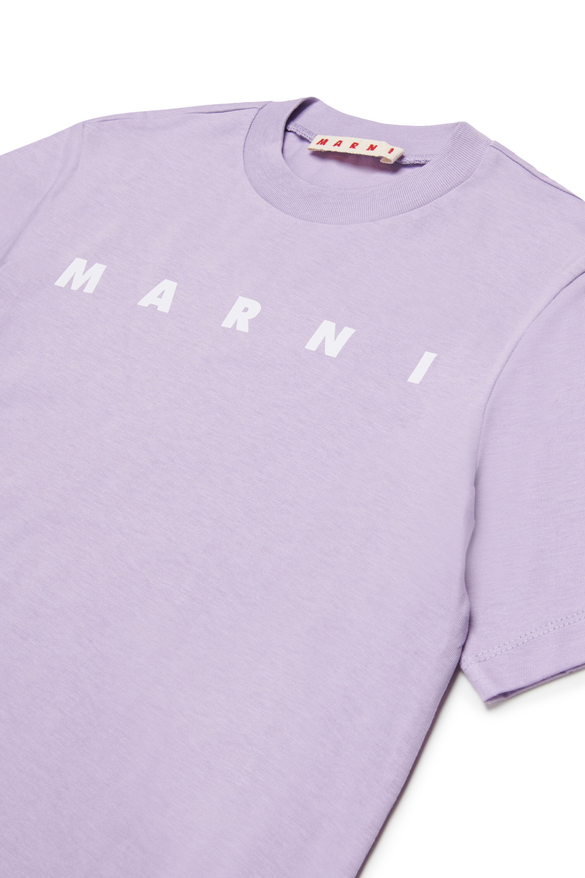 T-shirt en jersey avec logo Marni
