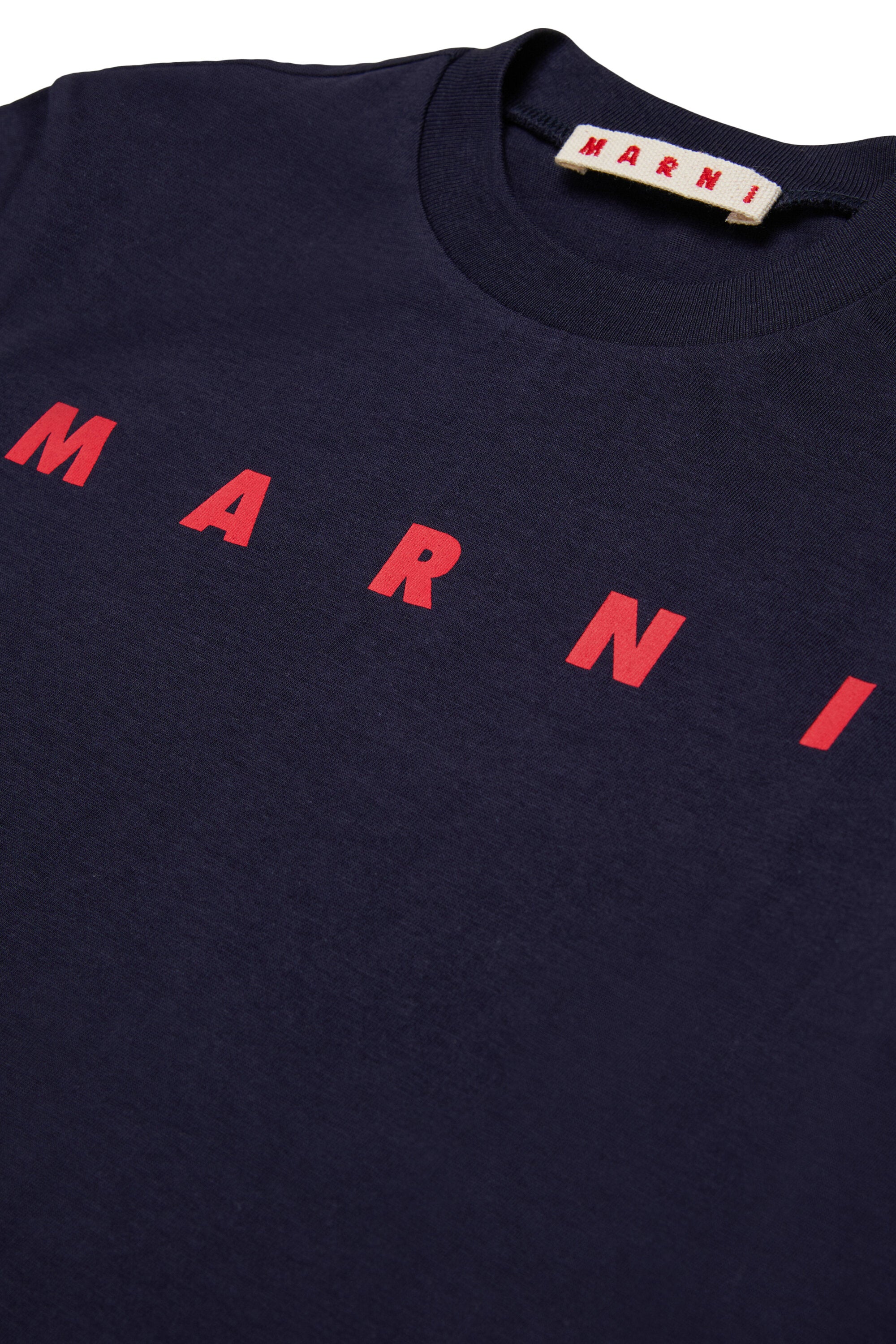 T-shirt en jersey avec logo Marni