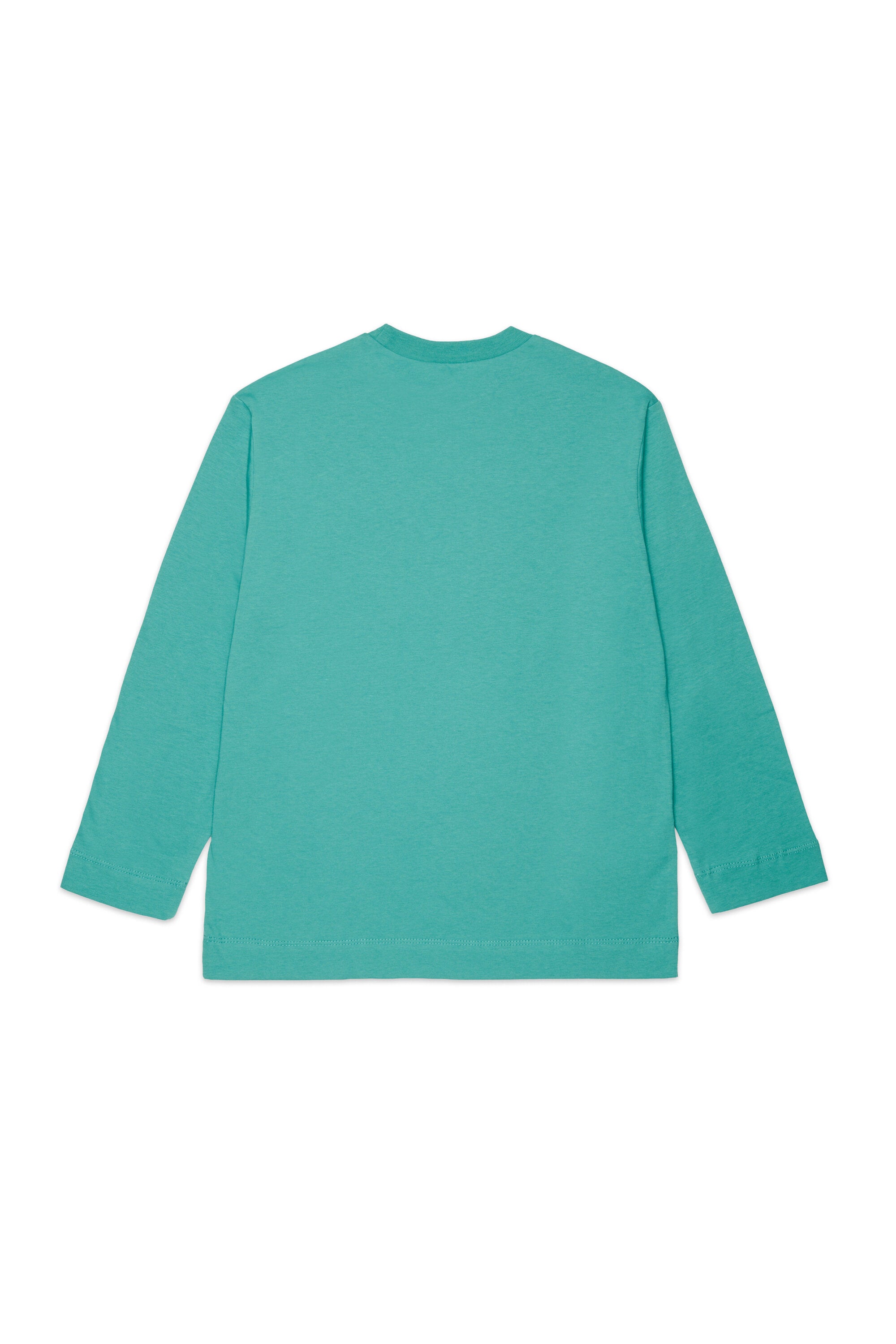 T-shirt en jersey à manches longues avec logo Marni