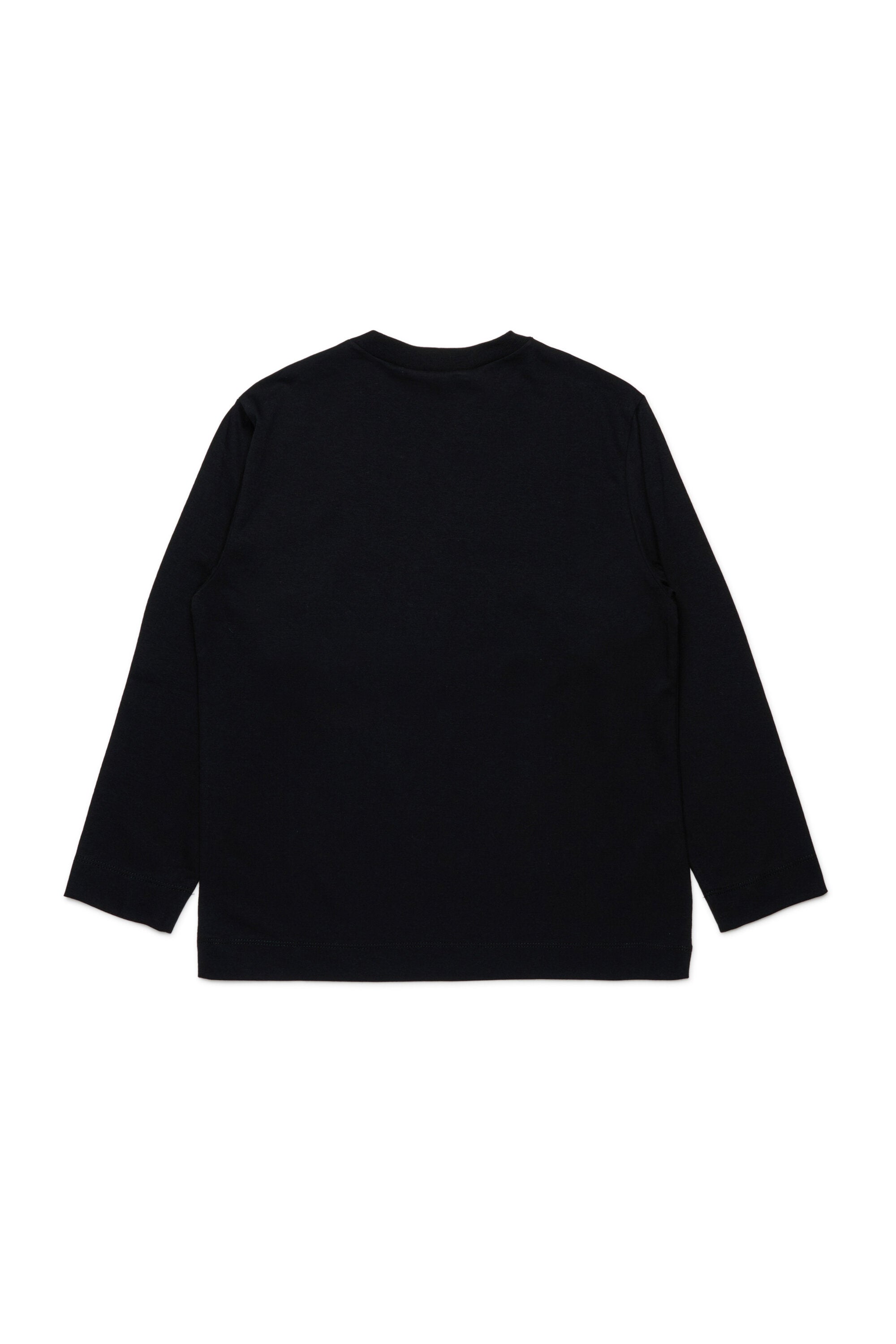 Camiseta de manga larga de jersey con logotipo Marni