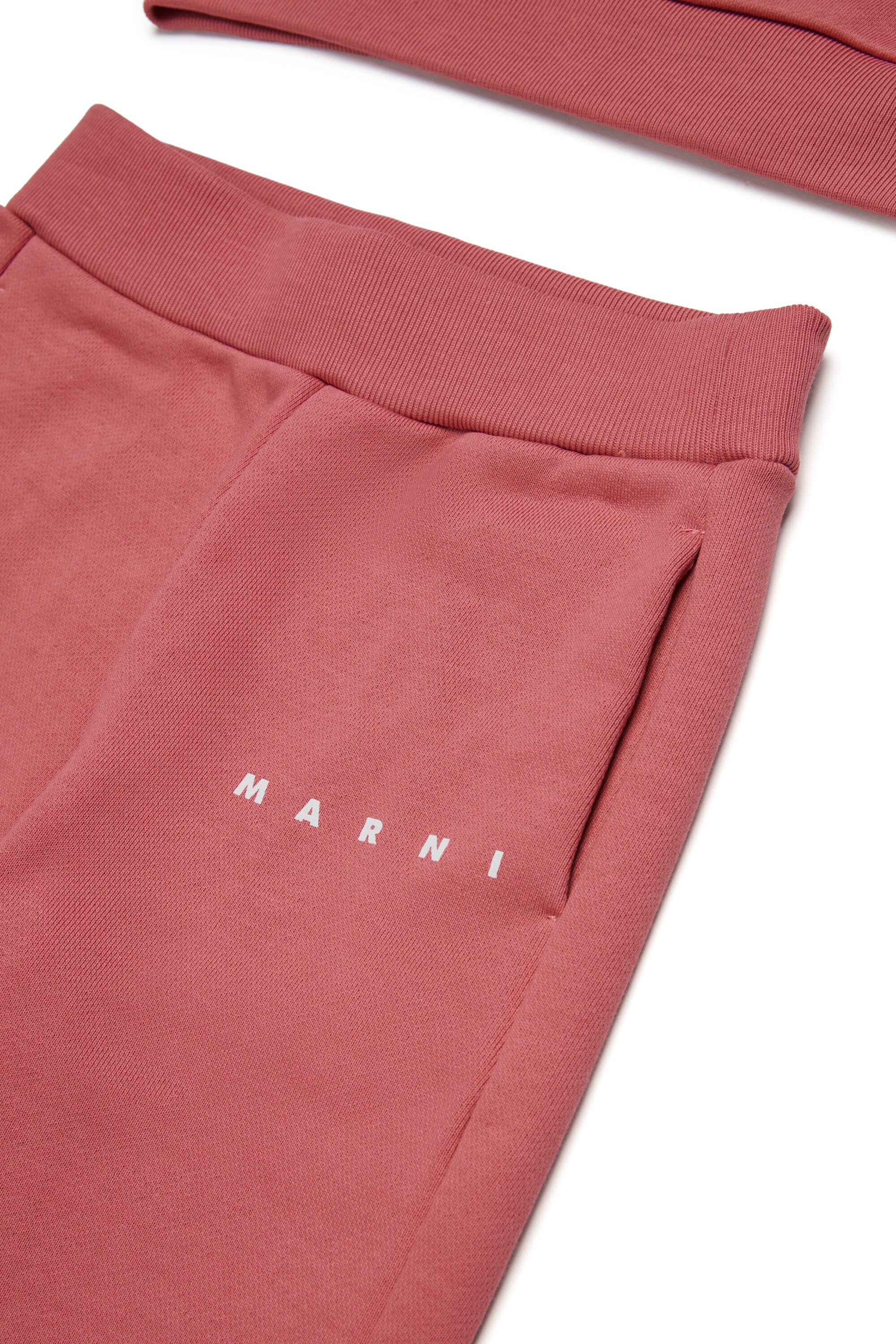 Set tuta in felpa con logo istituzionale