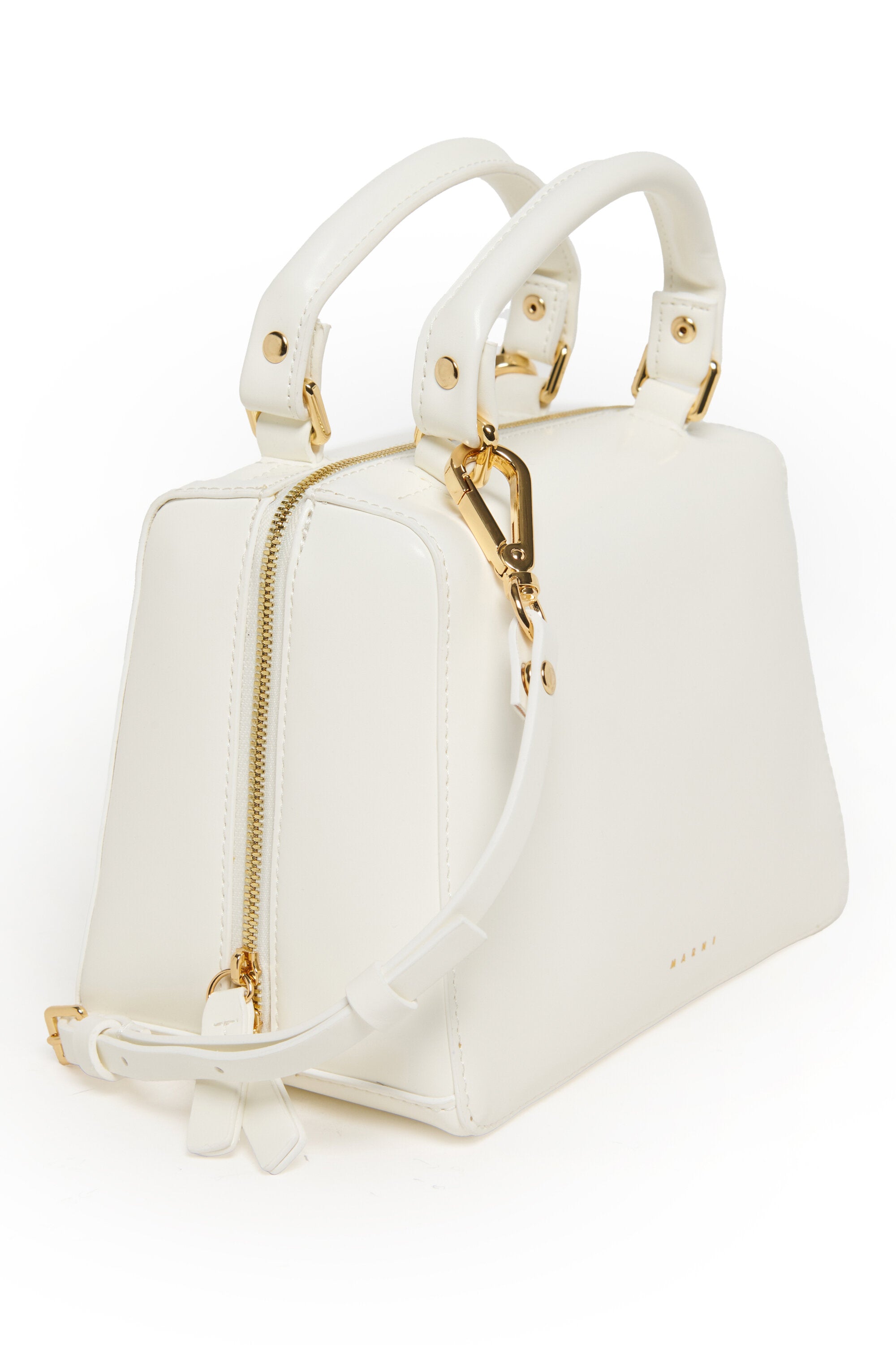 School Bag en tissu enduit avec bandoulière