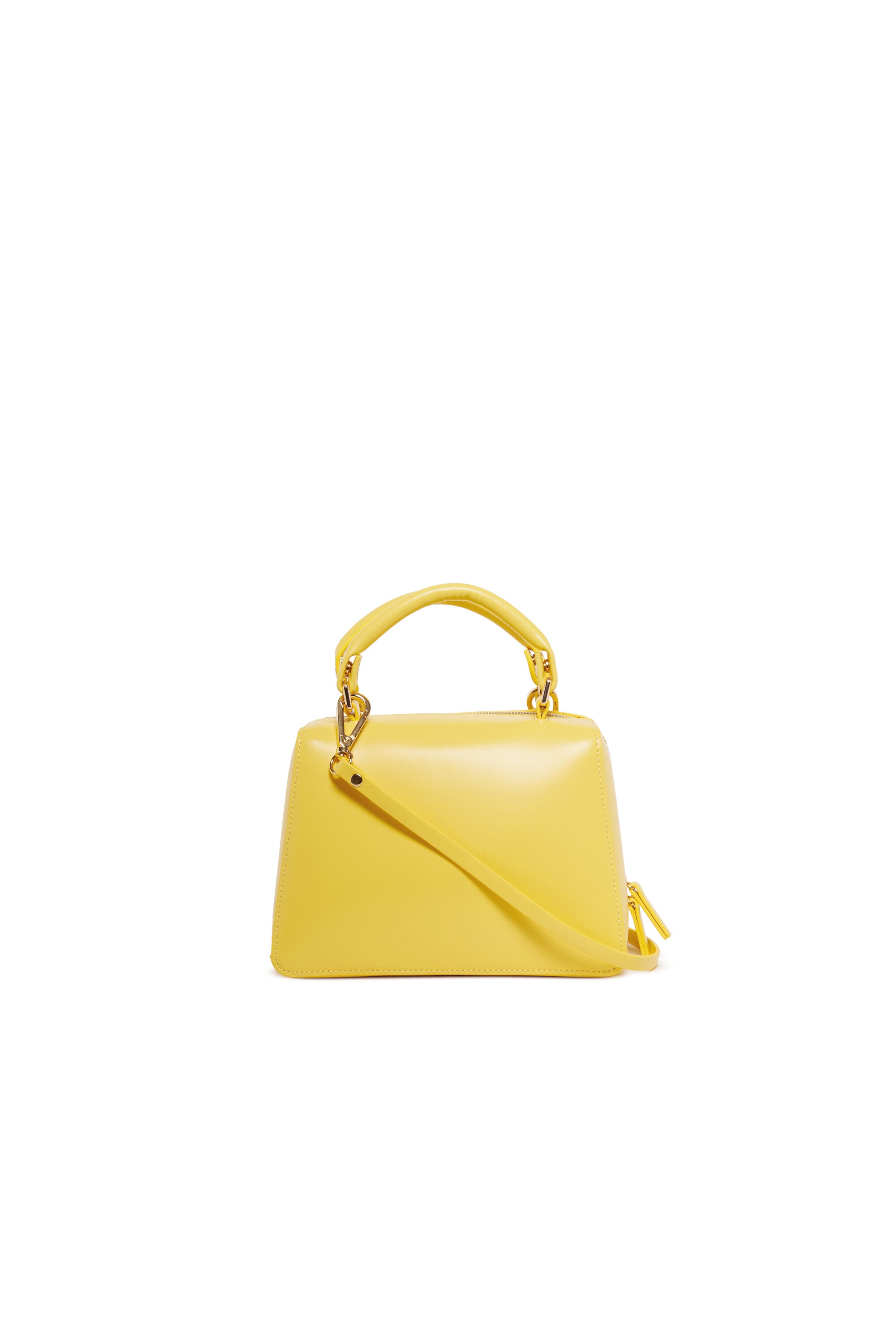 School Bag aus beschichtetem Stoff mit Schulterriemen