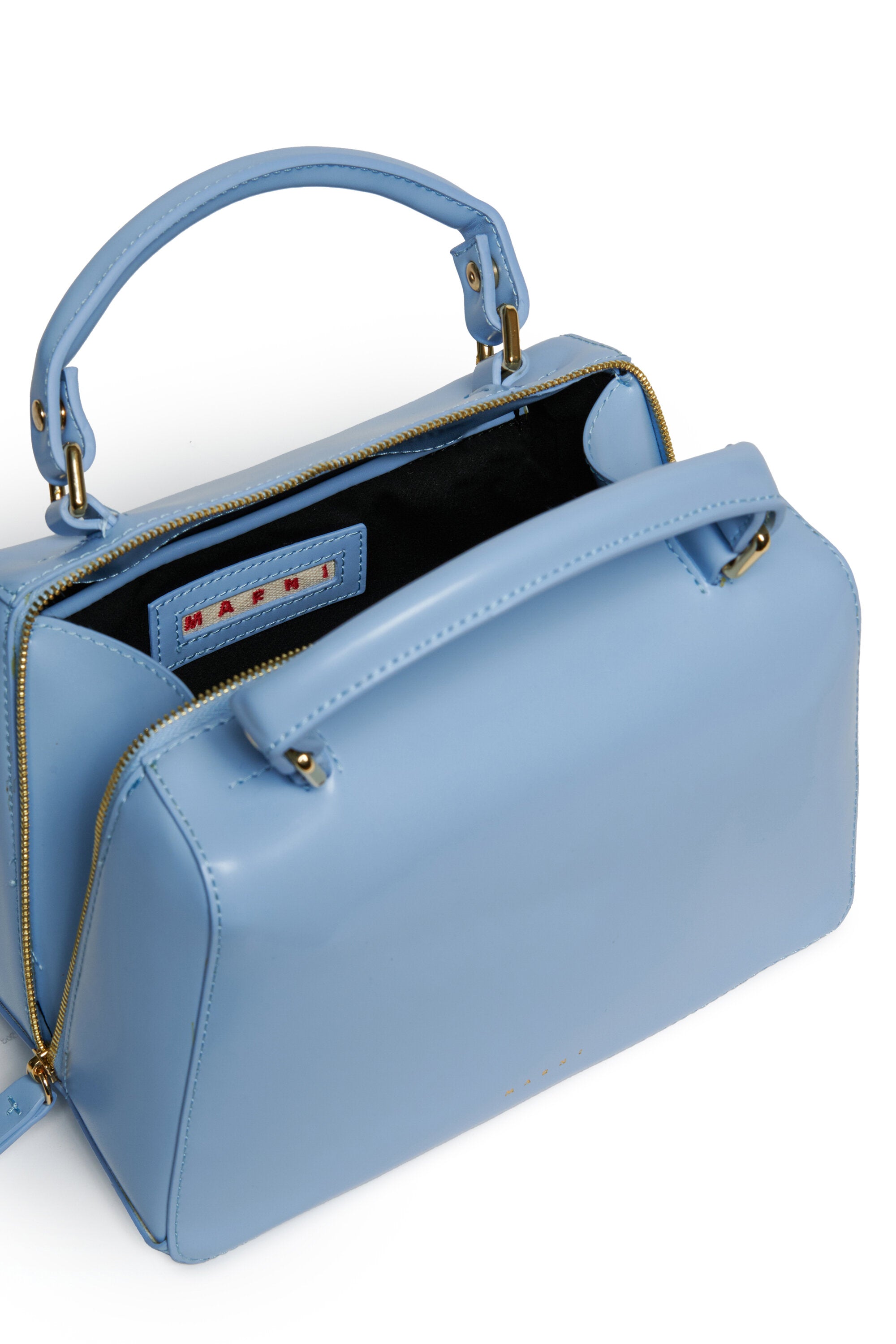 Borsa School Bag in tessuto spalmato con tracolla