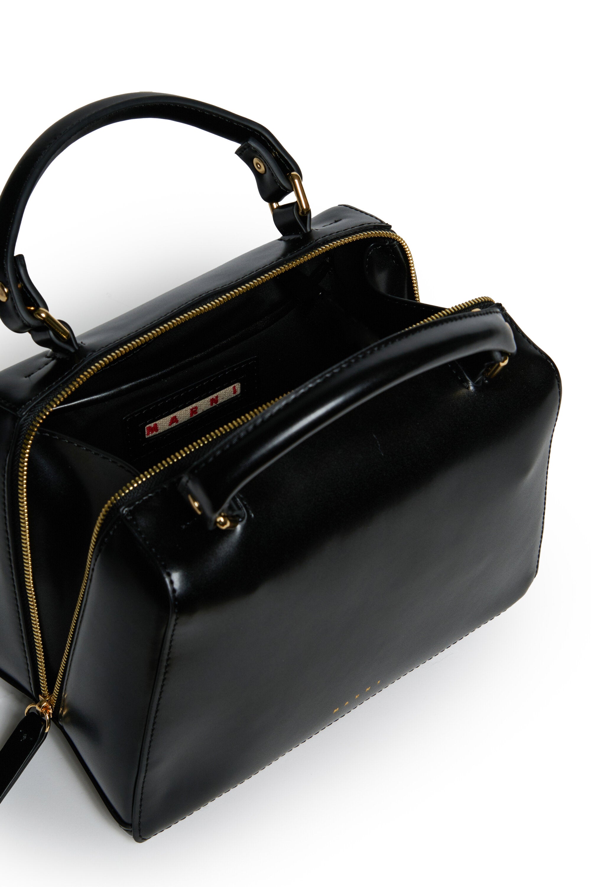 School Bag en tissu enduit avec bandoulière