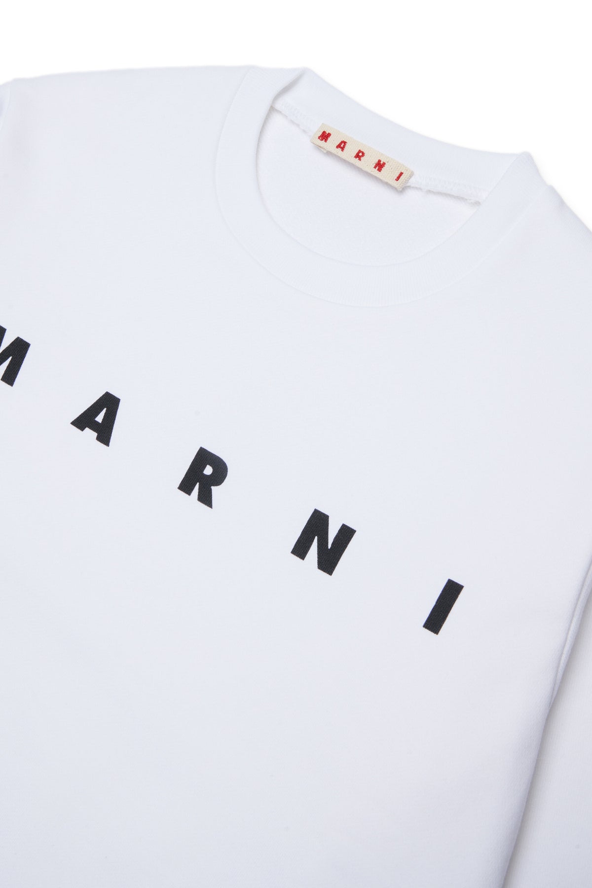 Sweat-shirt à col ras du cou avec logo Marni