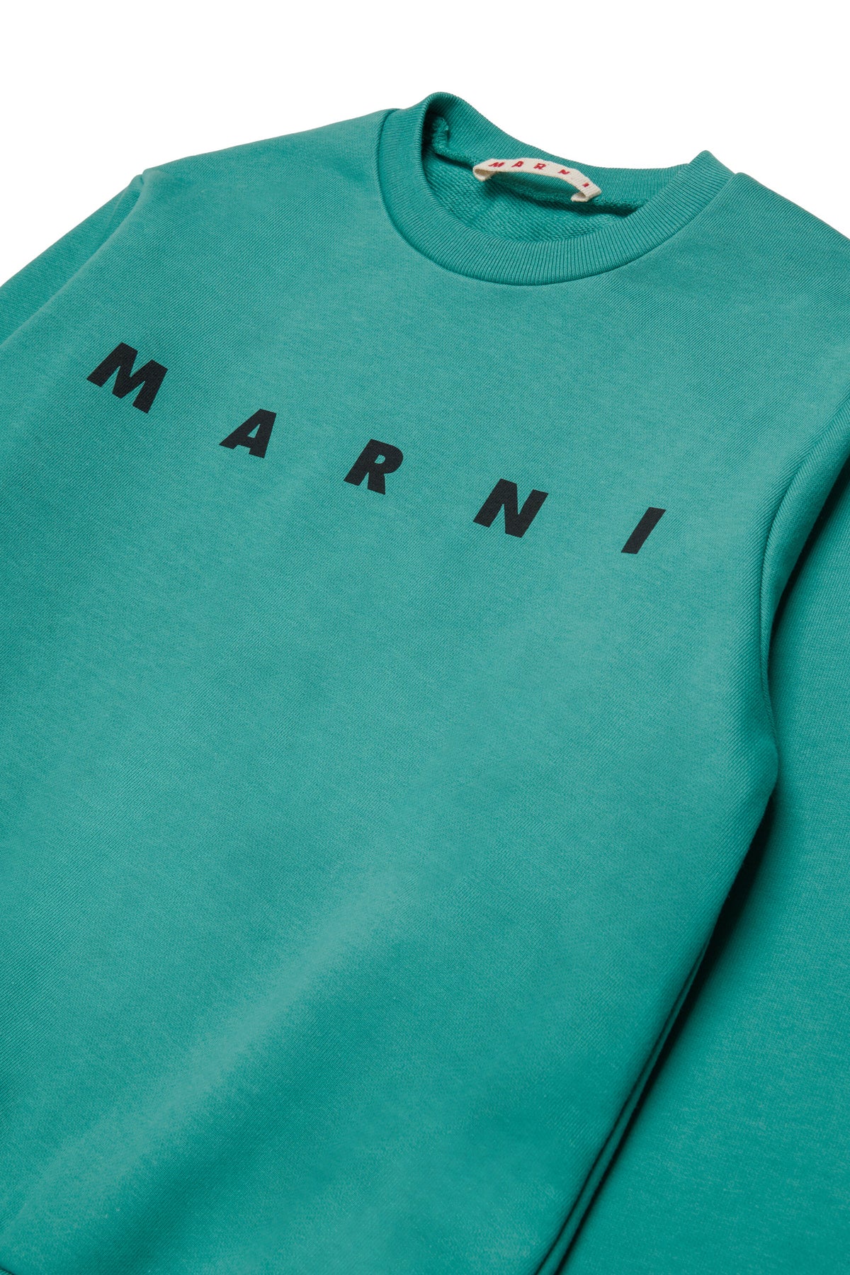 Felpa girocollo con logo Marni