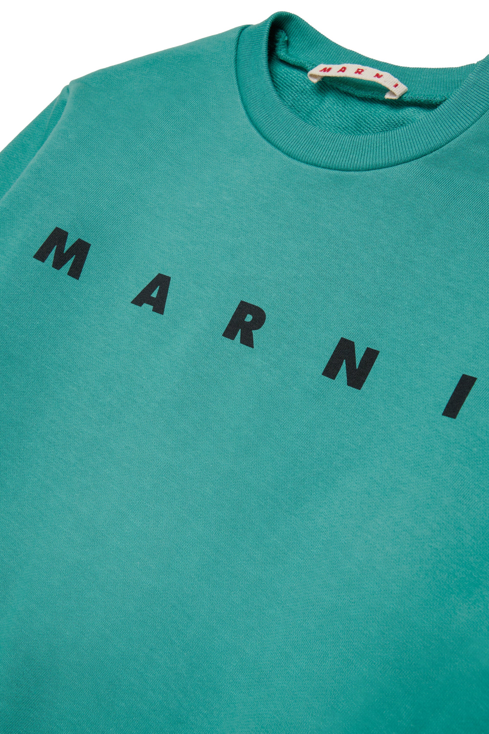 Sweat-shirt à col ras du cou avec logo Marni