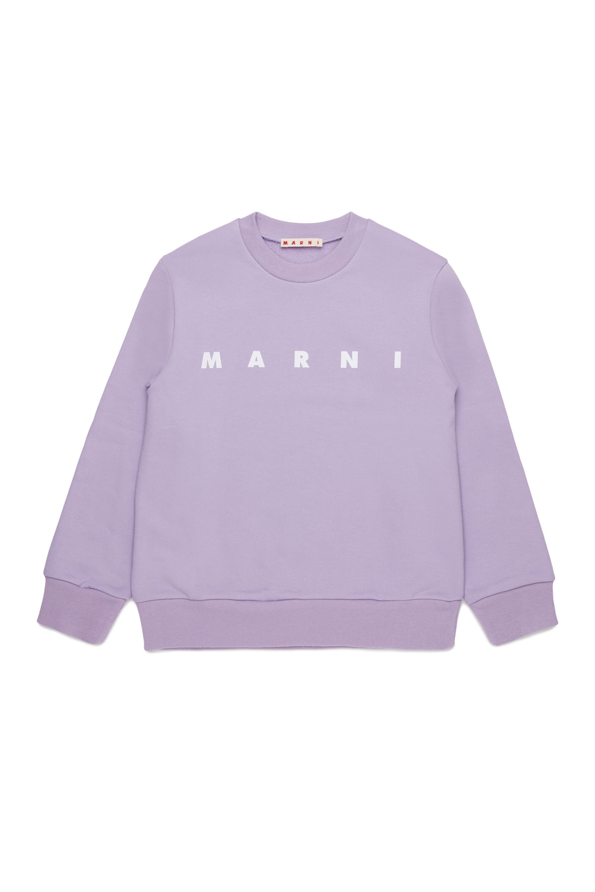 Sweat-shirt à col ras du cou avec logo Marni