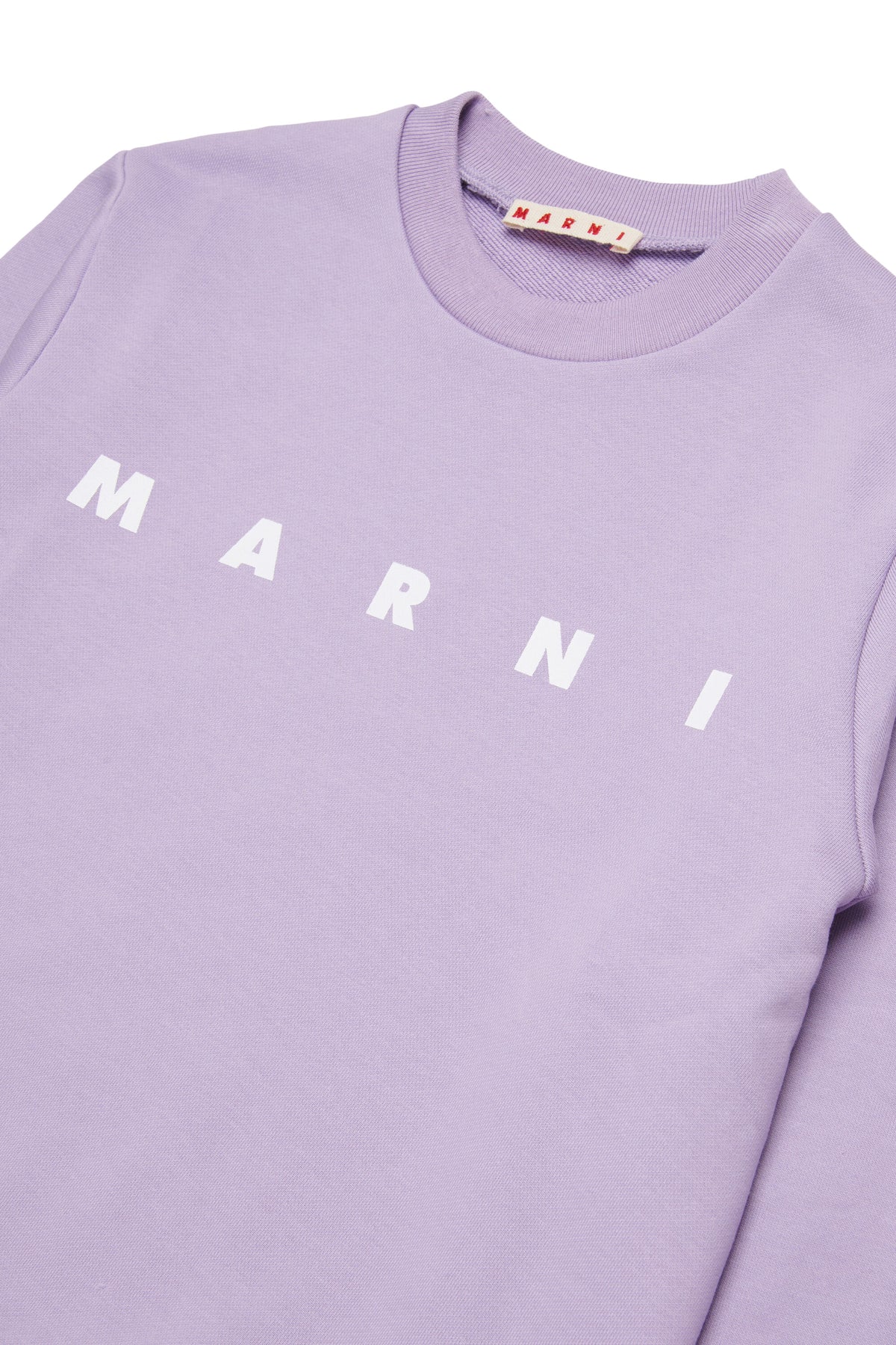 Sweat-shirt à col ras du cou avec logo Marni