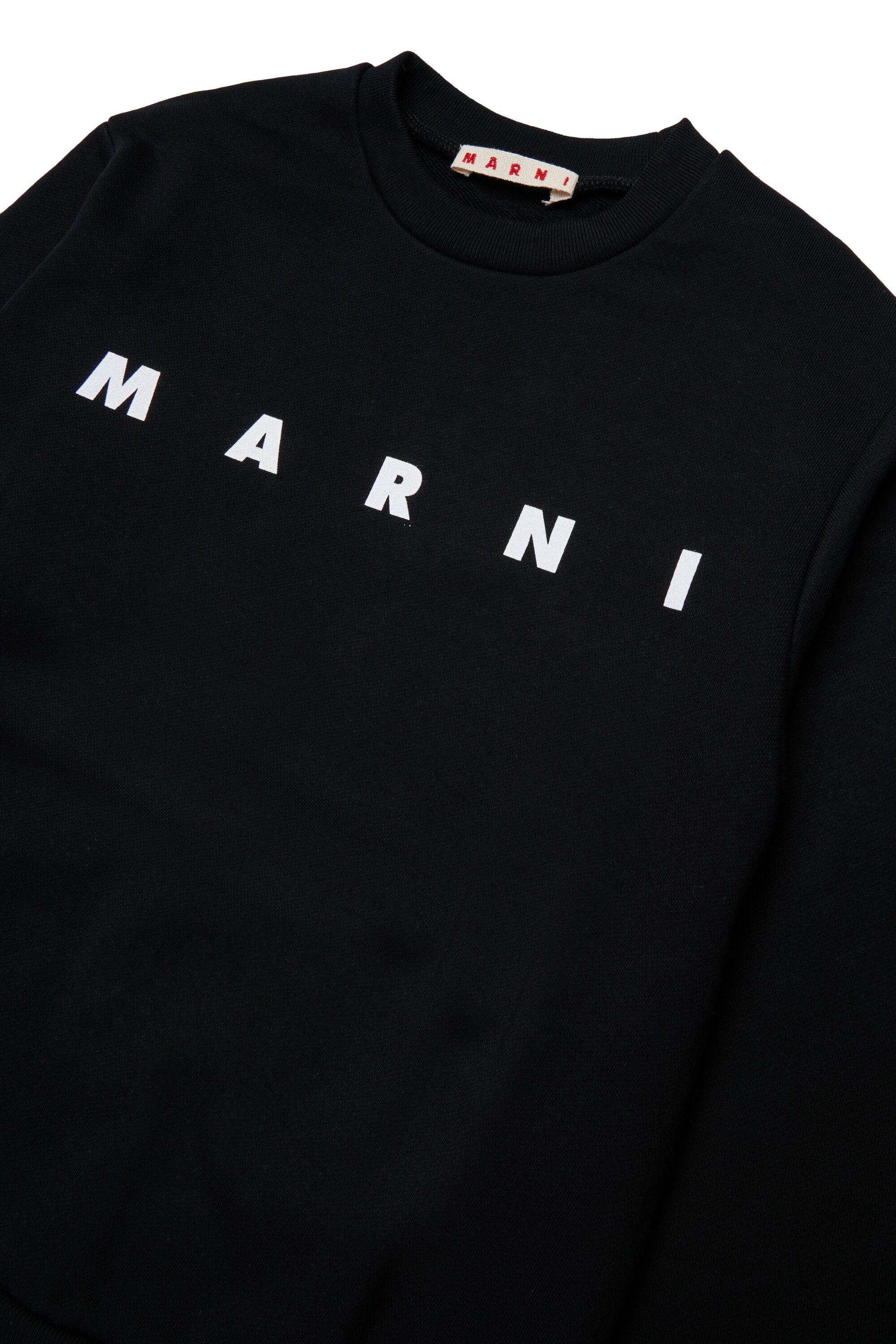 Sweat-shirt à col ras du cou avec logo Marni