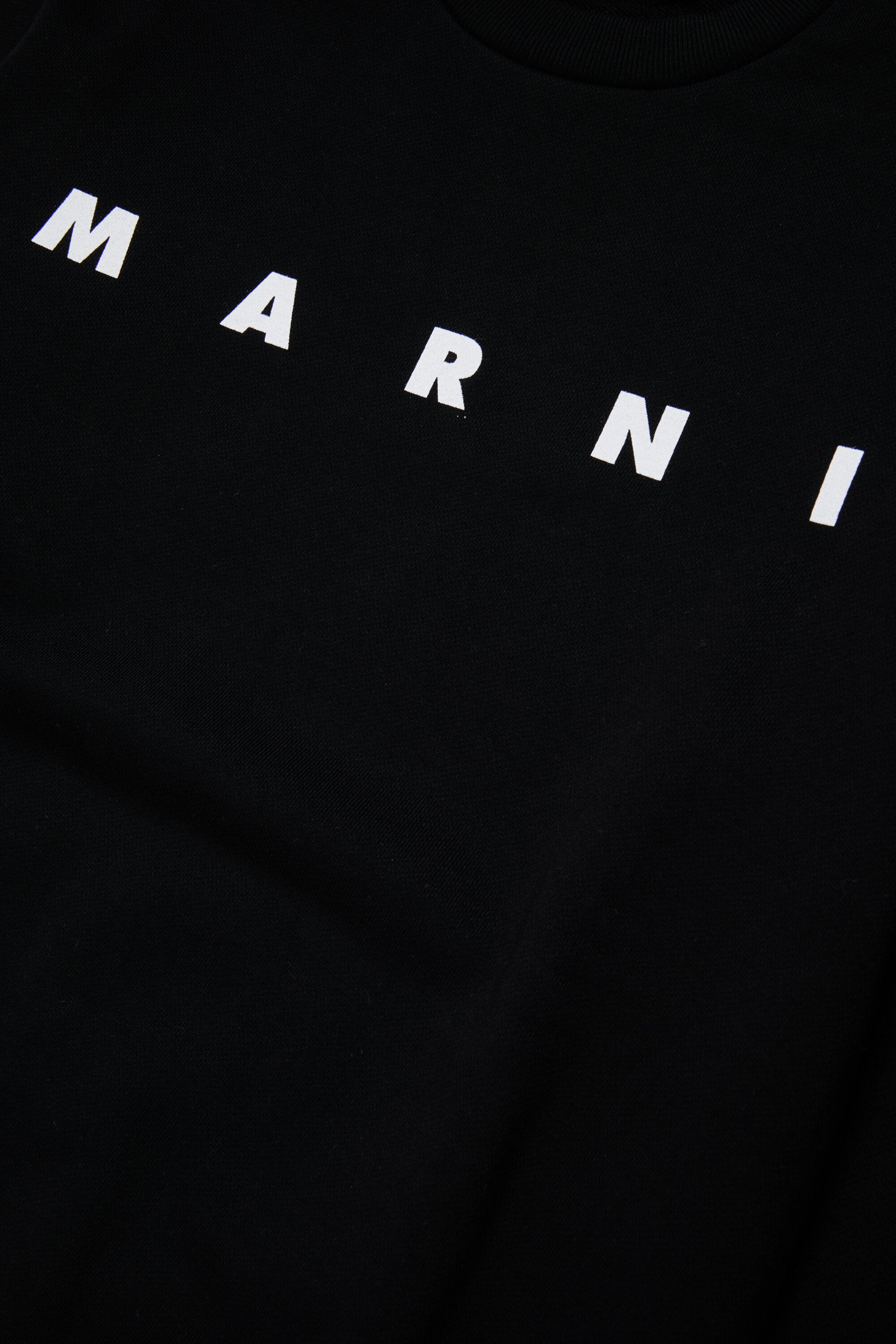 Felpa girocollo con logo Marni