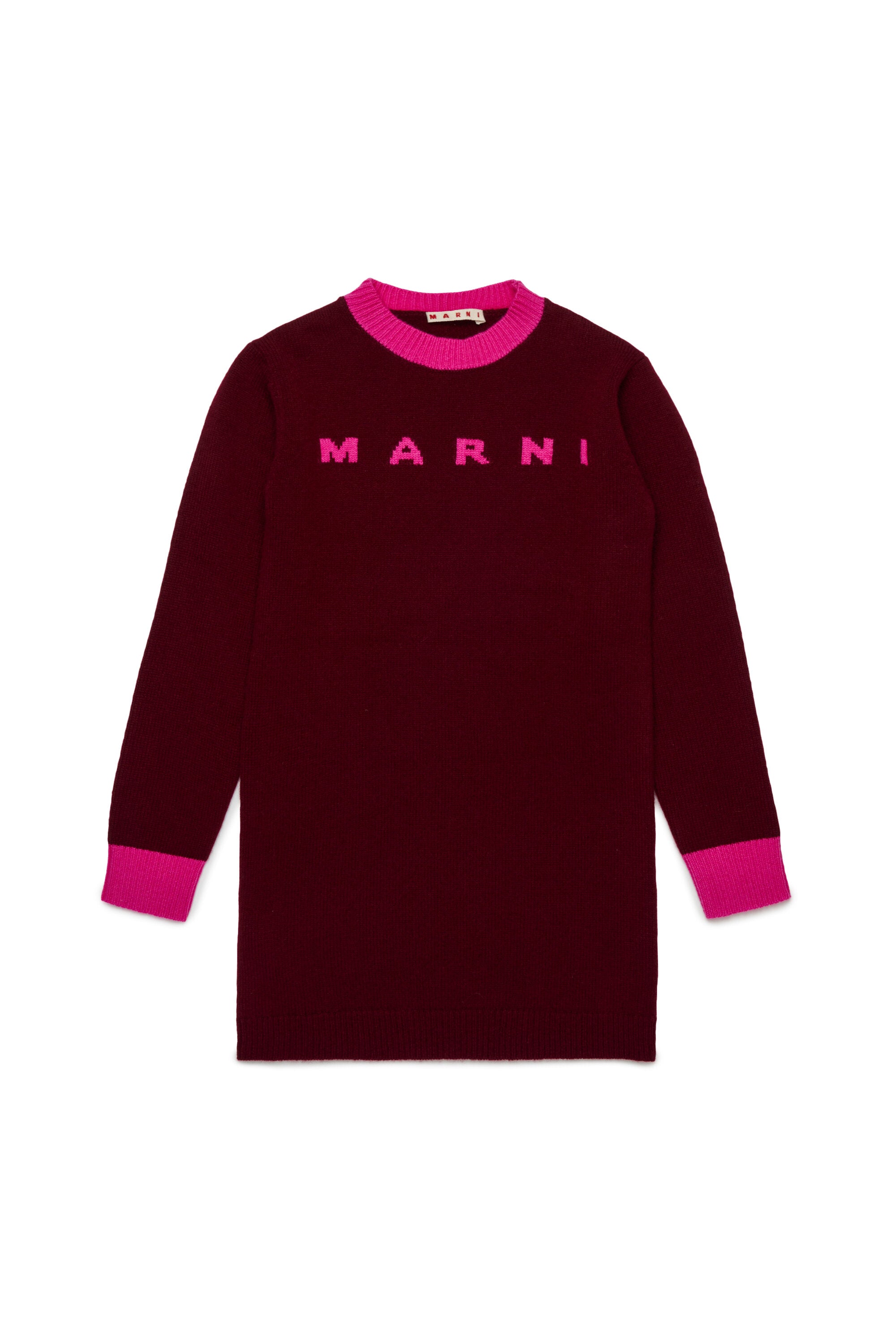 Strickminikleid aus einer Kaschmirmischung