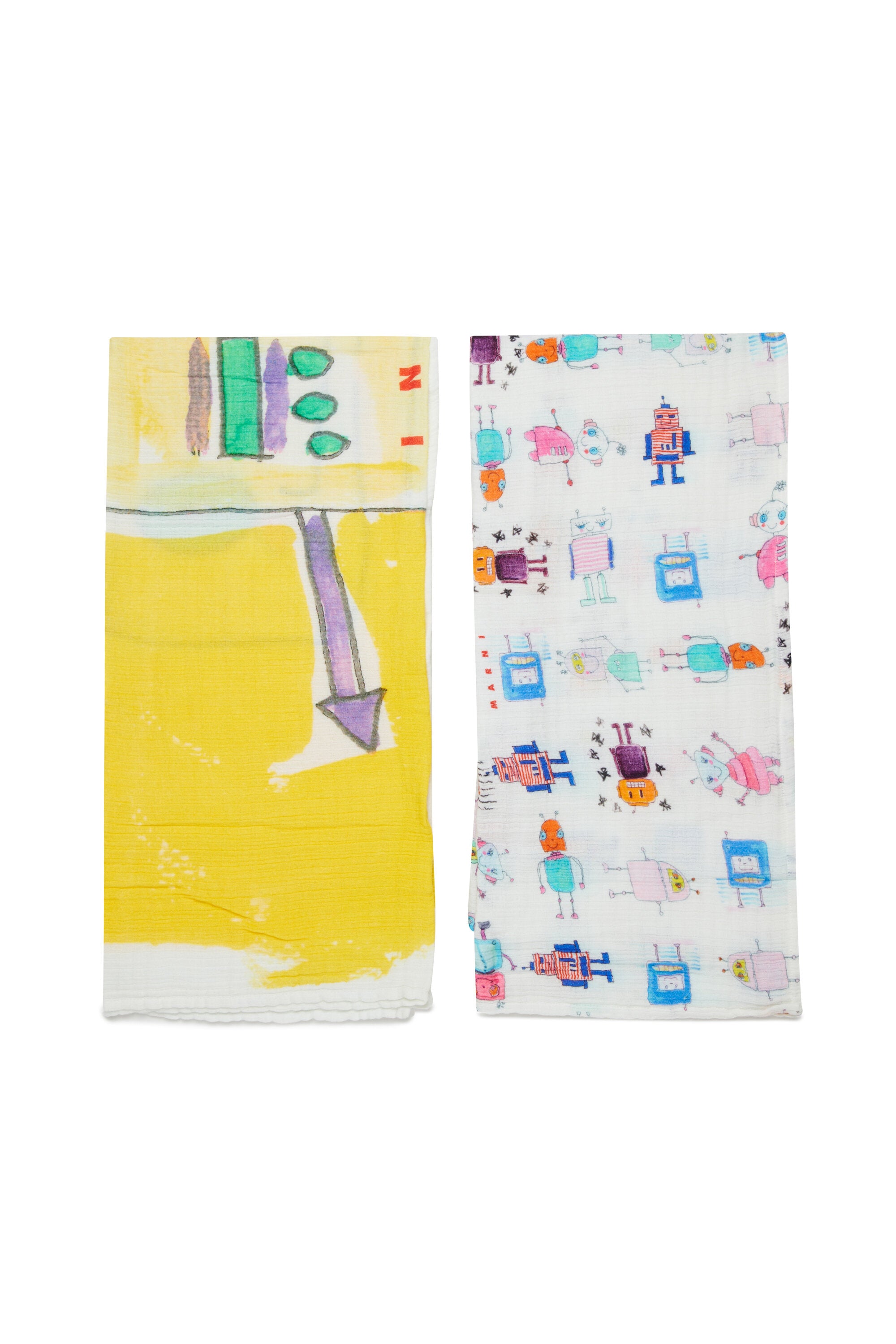 Set di mussole in cotone allover Galaxy