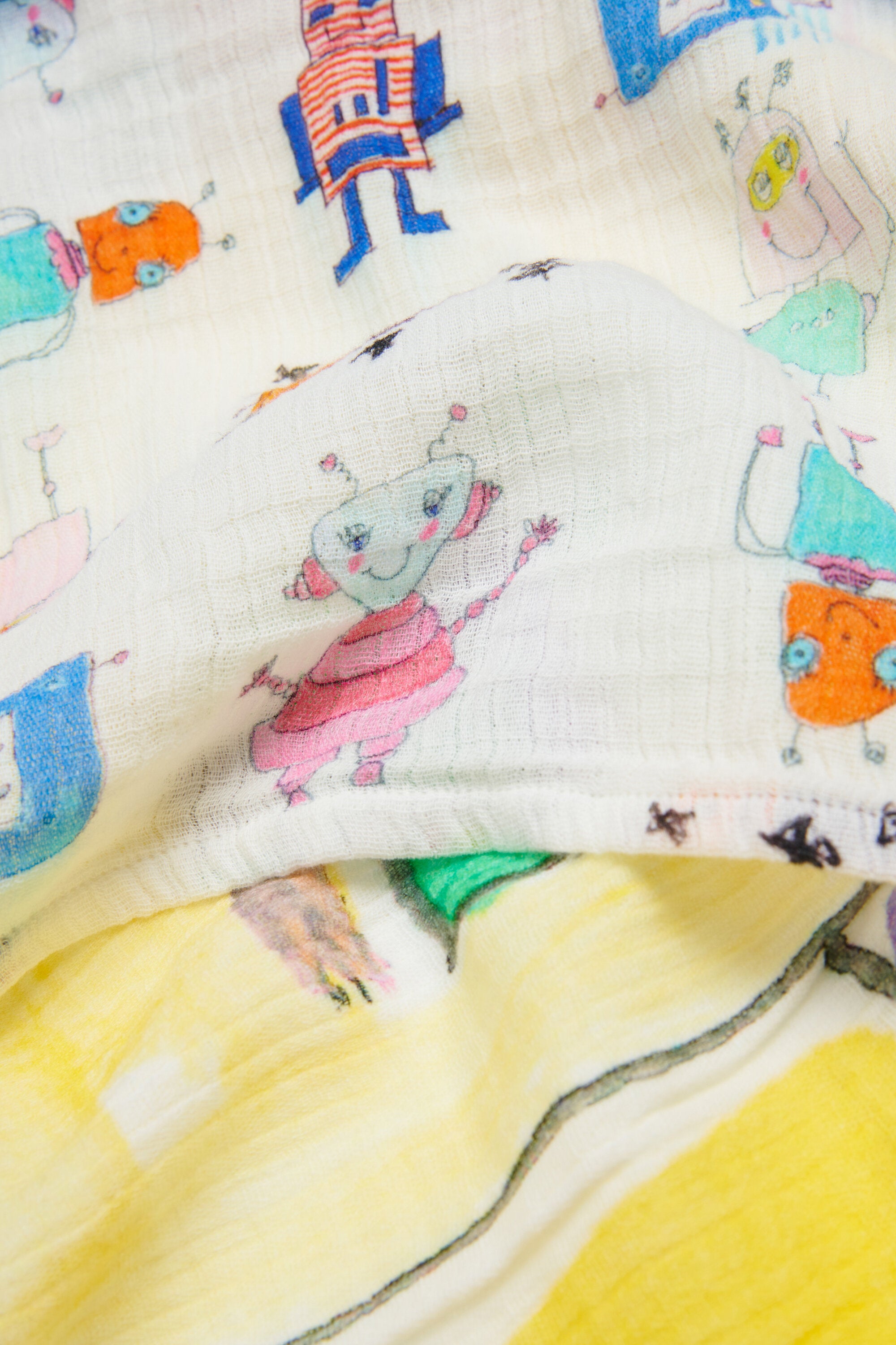 Set di mussole in cotone allover Galaxy