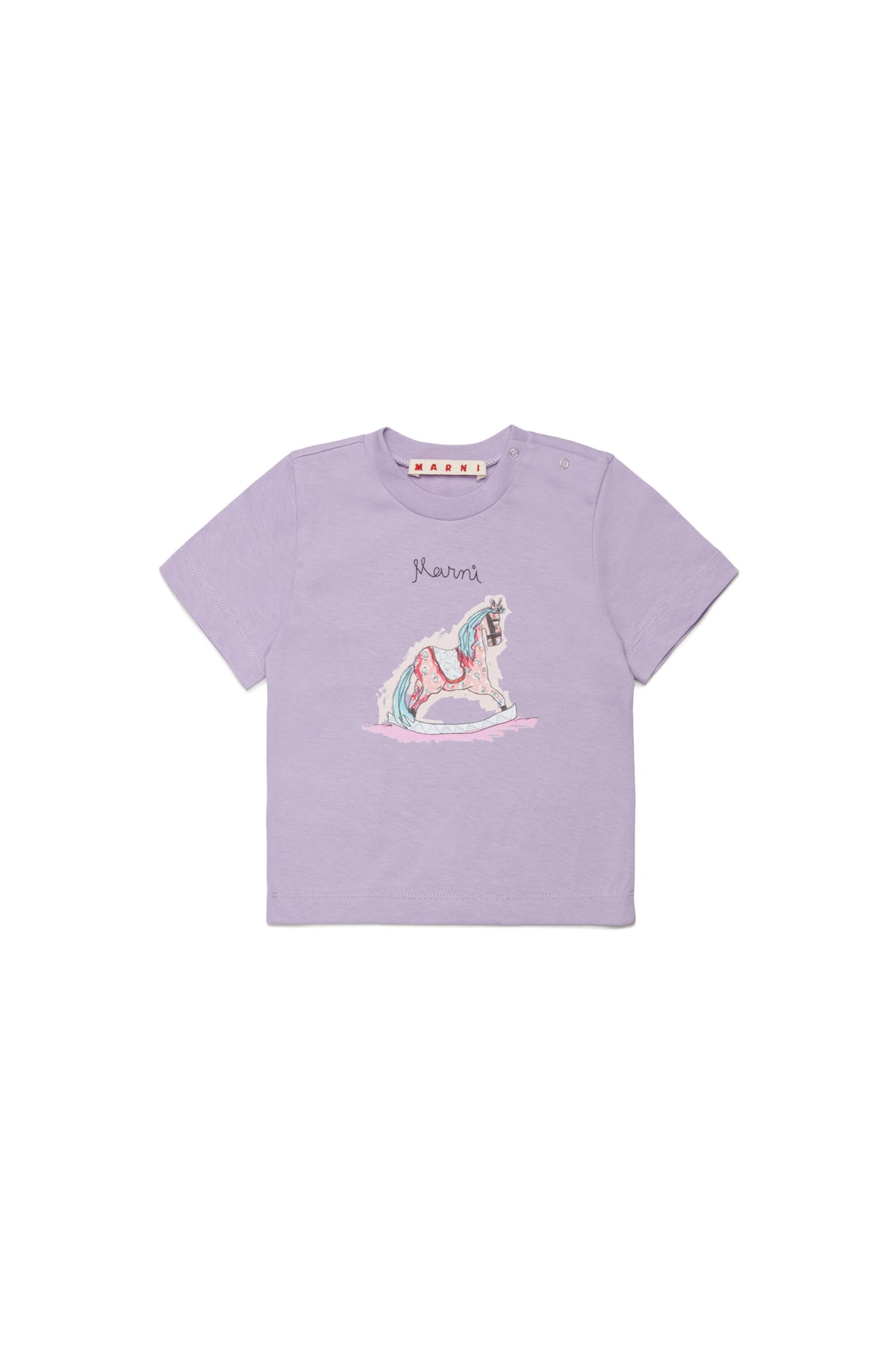 T-shirt à col rond avec logo