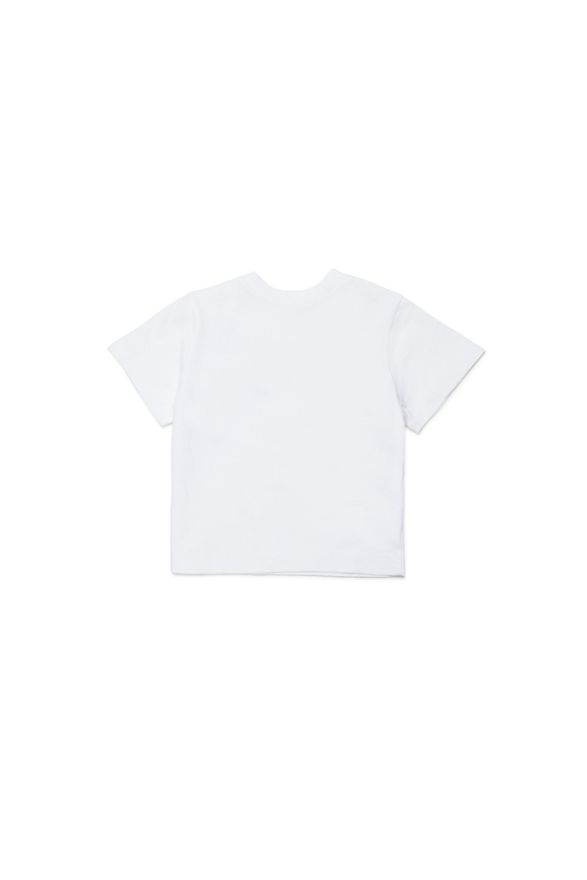 T-Shirt mit Logo und Blumenstickerei