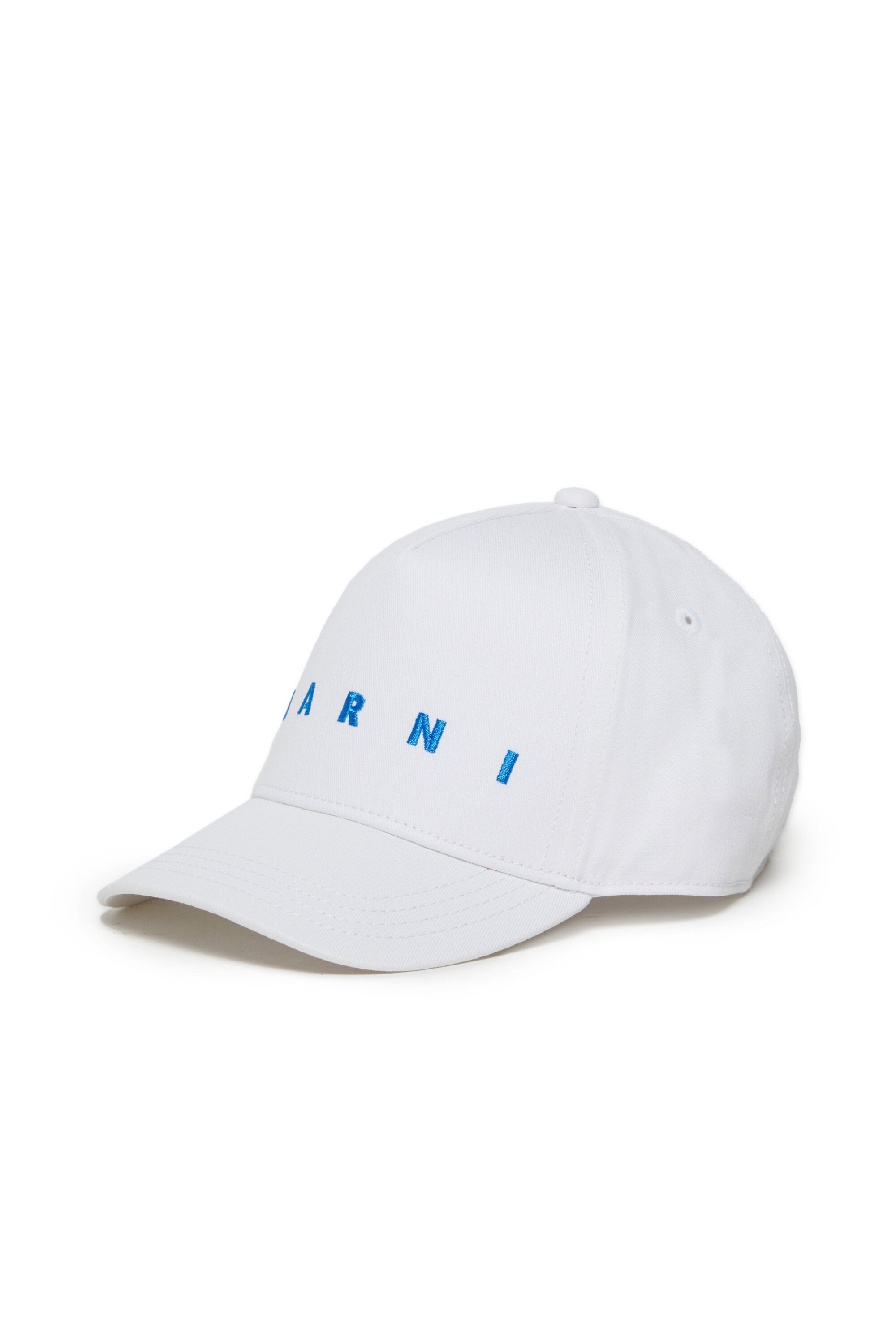 Cappello da baseball in gabardina con logo