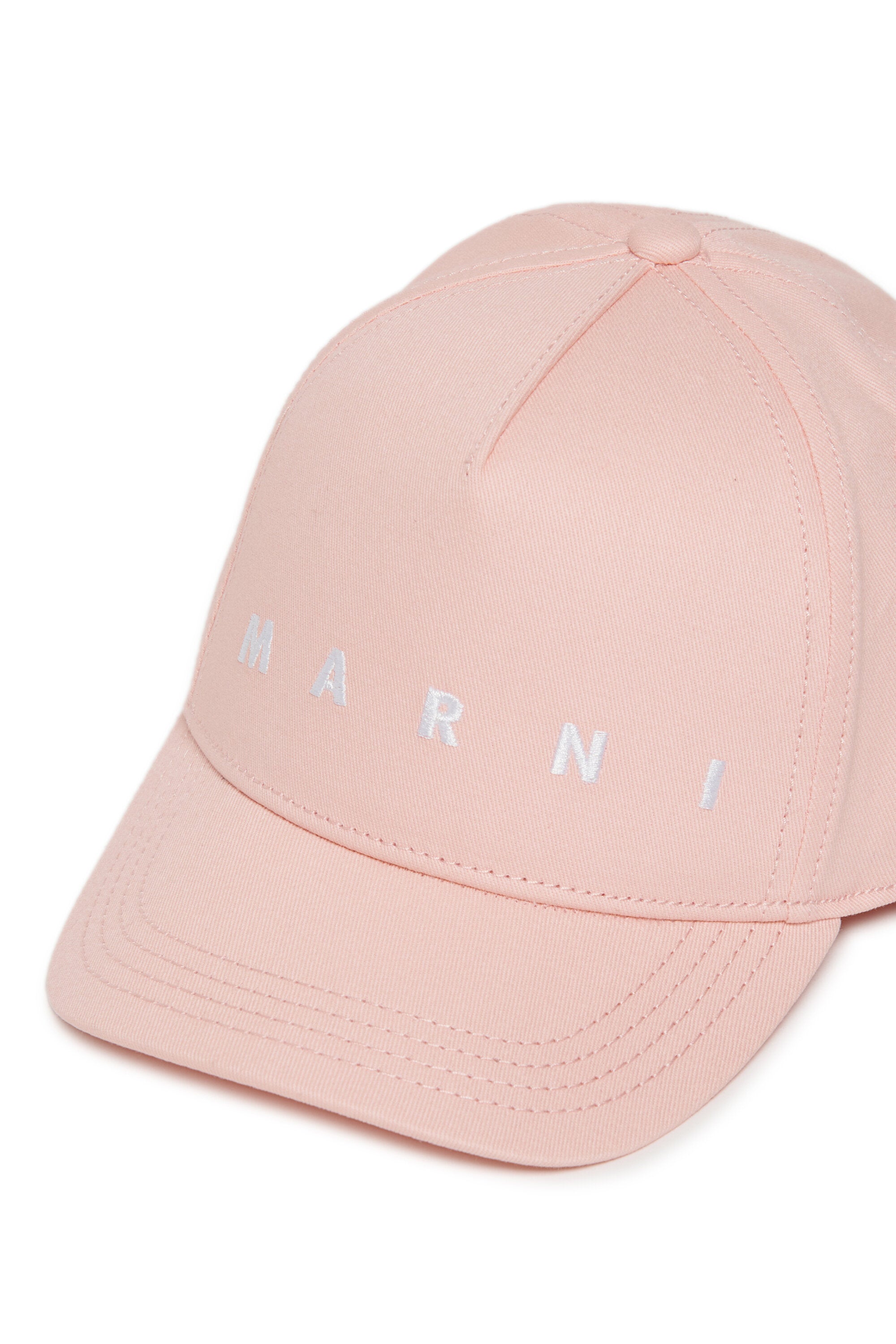 Baseballkappe aus Gabardine mit Logo