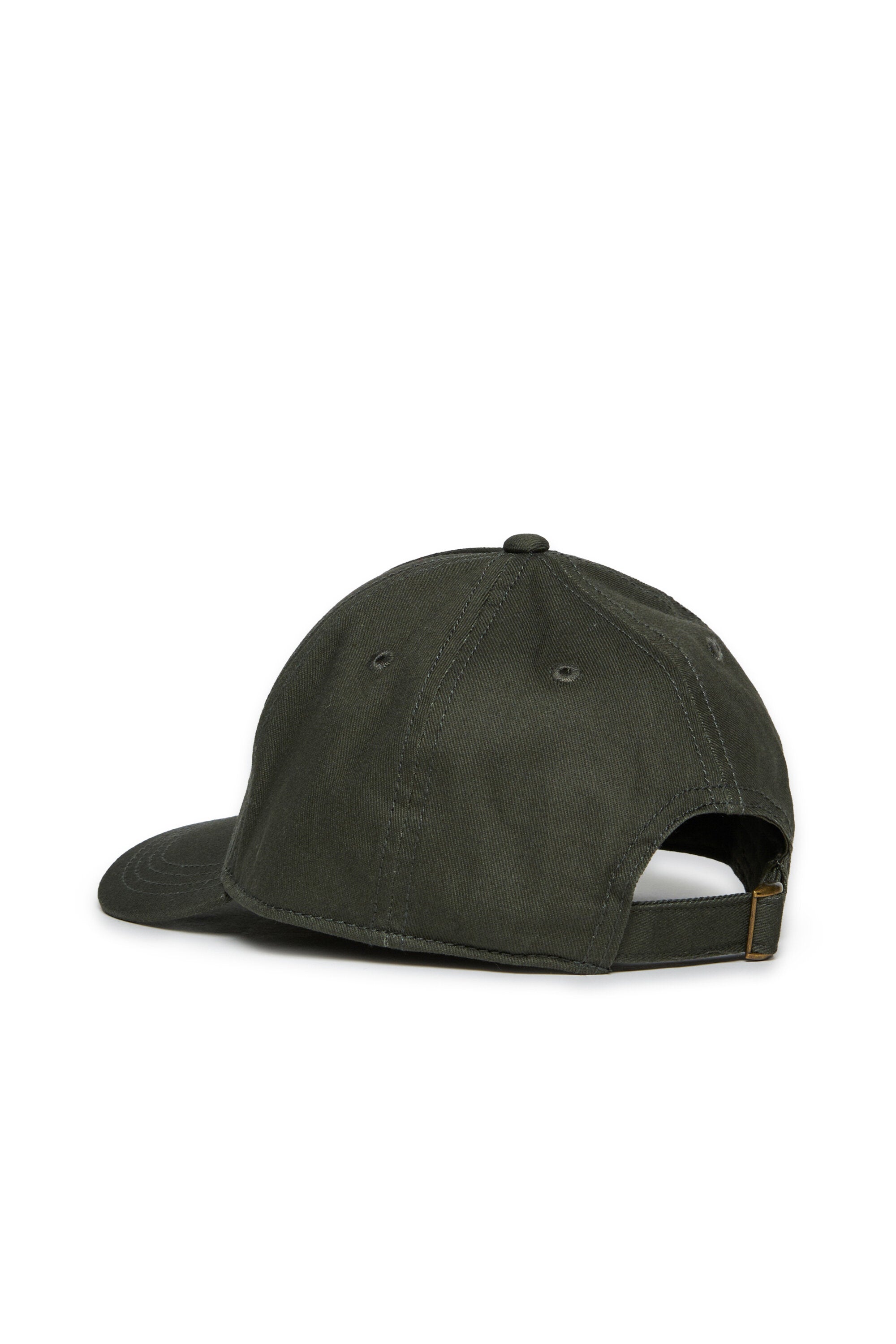 Cappello da baseball in gabardina con logo