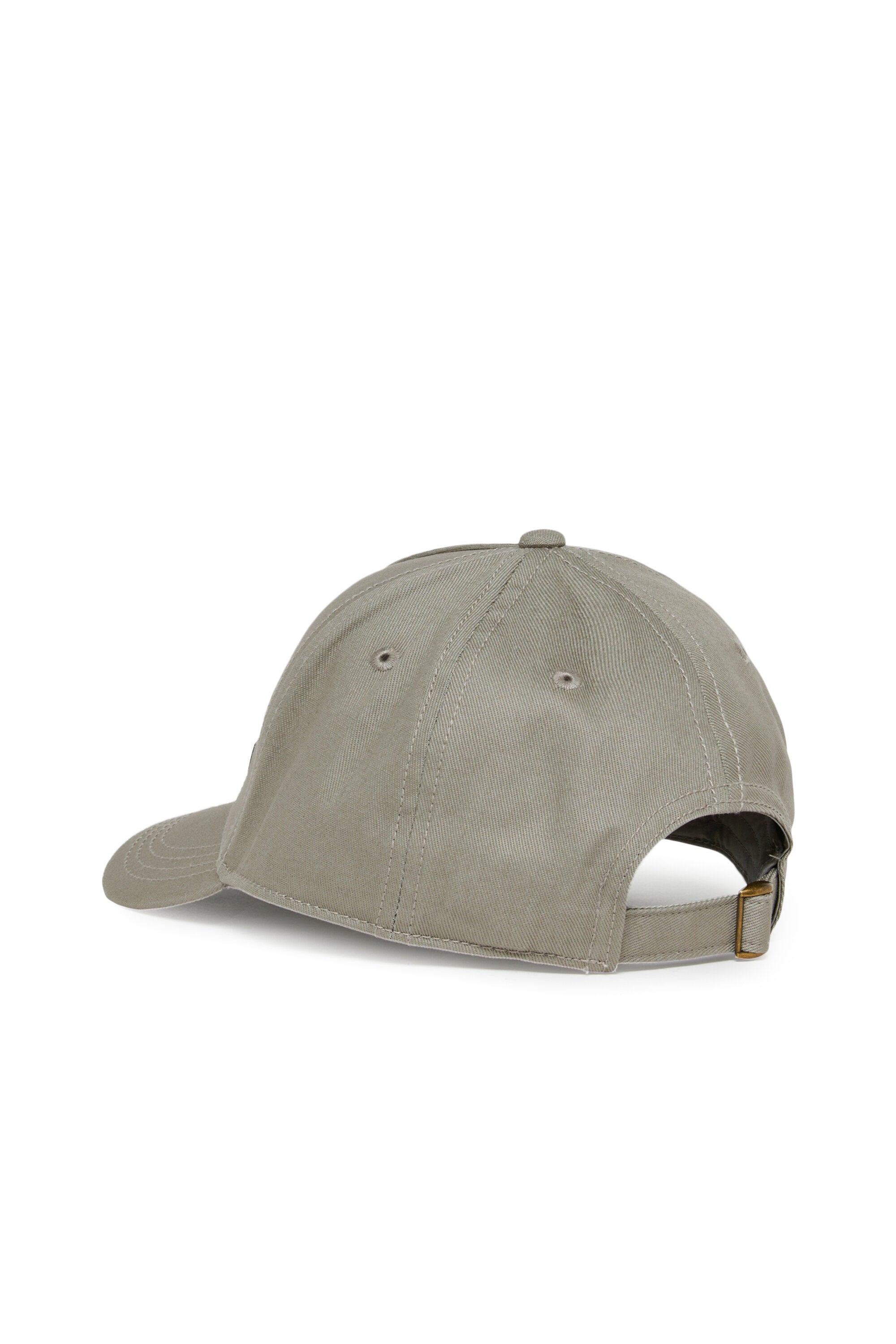 Cappello da baseball in gabardina con logo