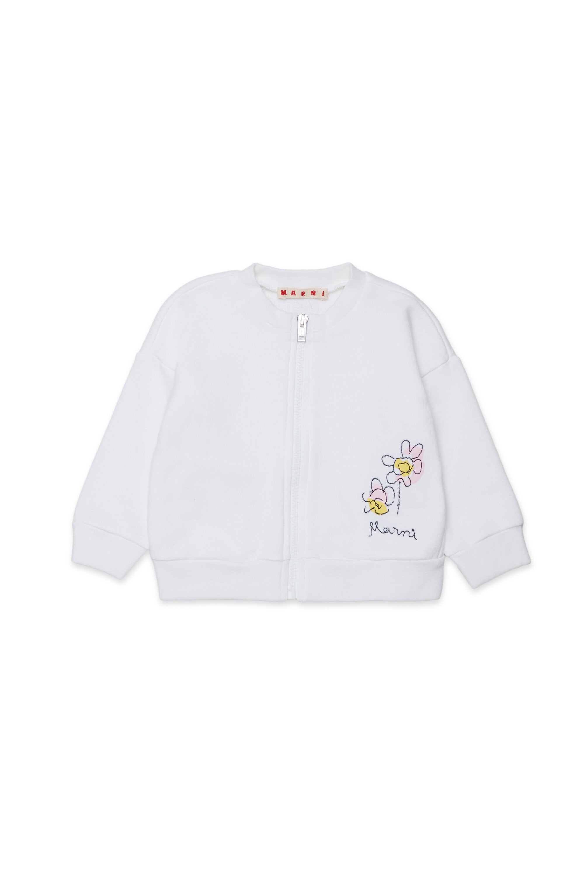 Full-Zip-Sweatshirt mit Logo