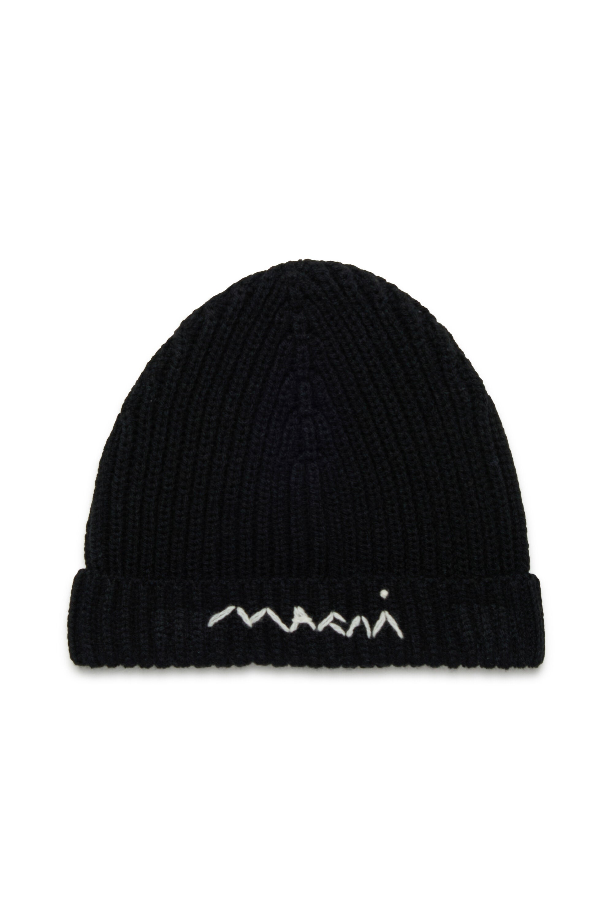 Gorro de punto de lana